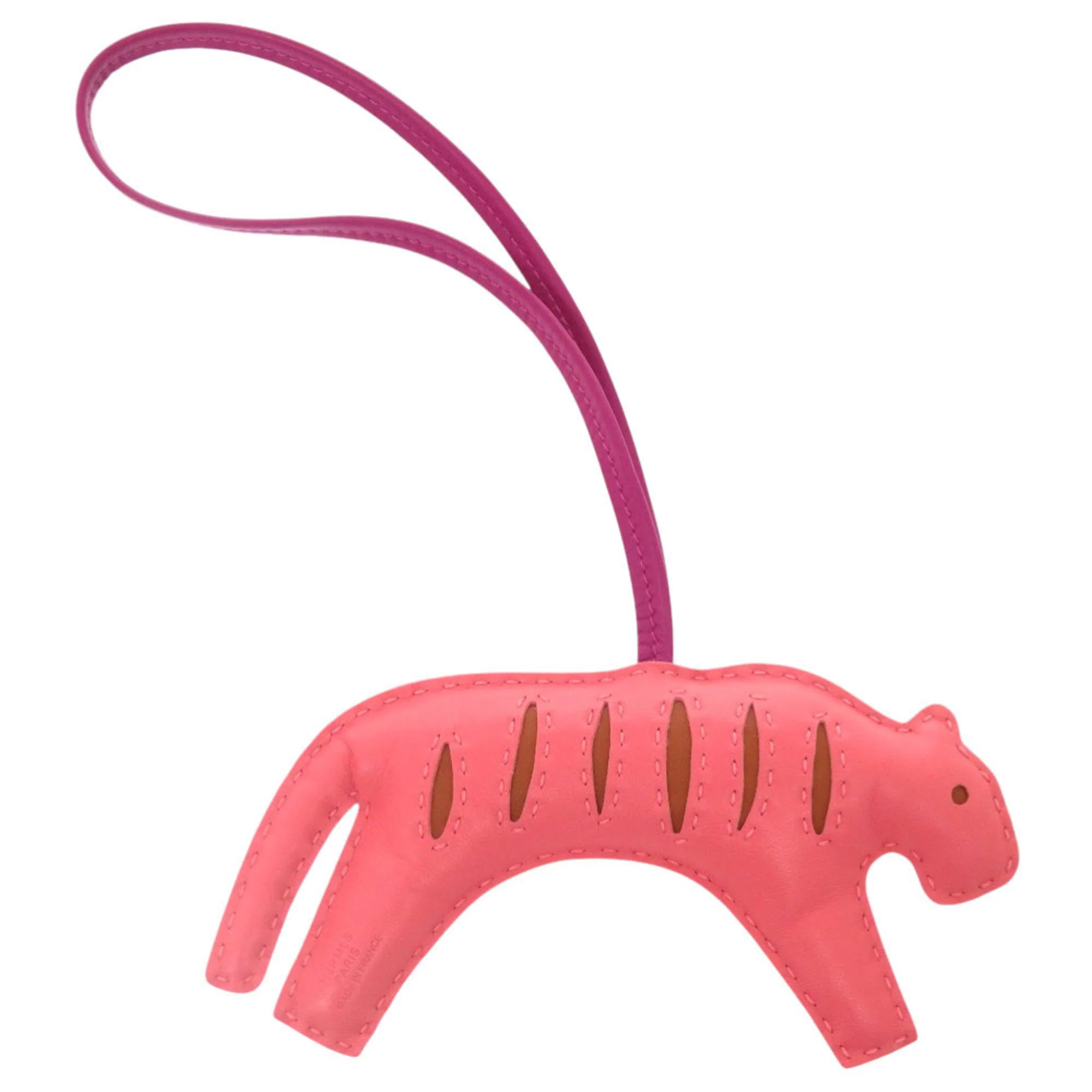 Charm Agneau Milo Pink Handbag Charm - Image 3