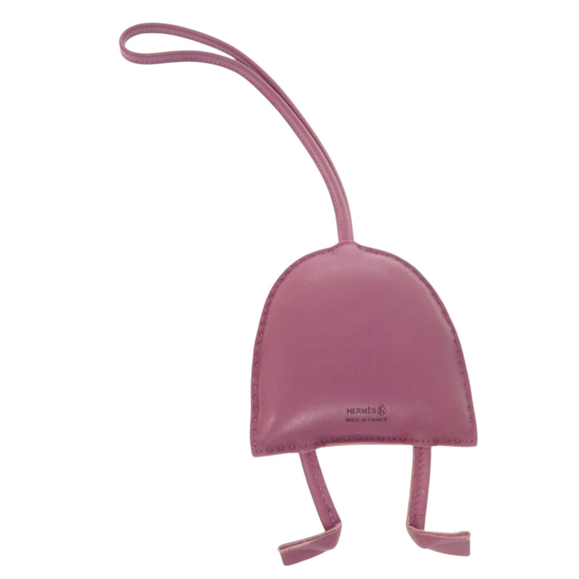 Charm Agneau Milo Purple Handbag Charm - Image 3