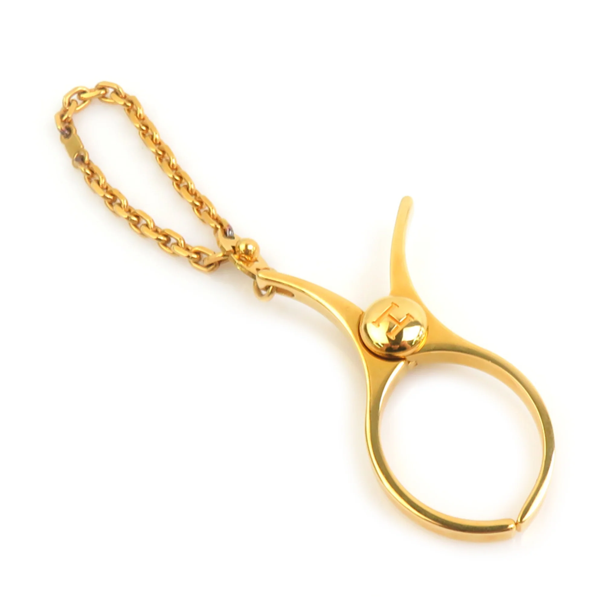 Glove Holder Philo Charm Metal Gold Handbag Charm