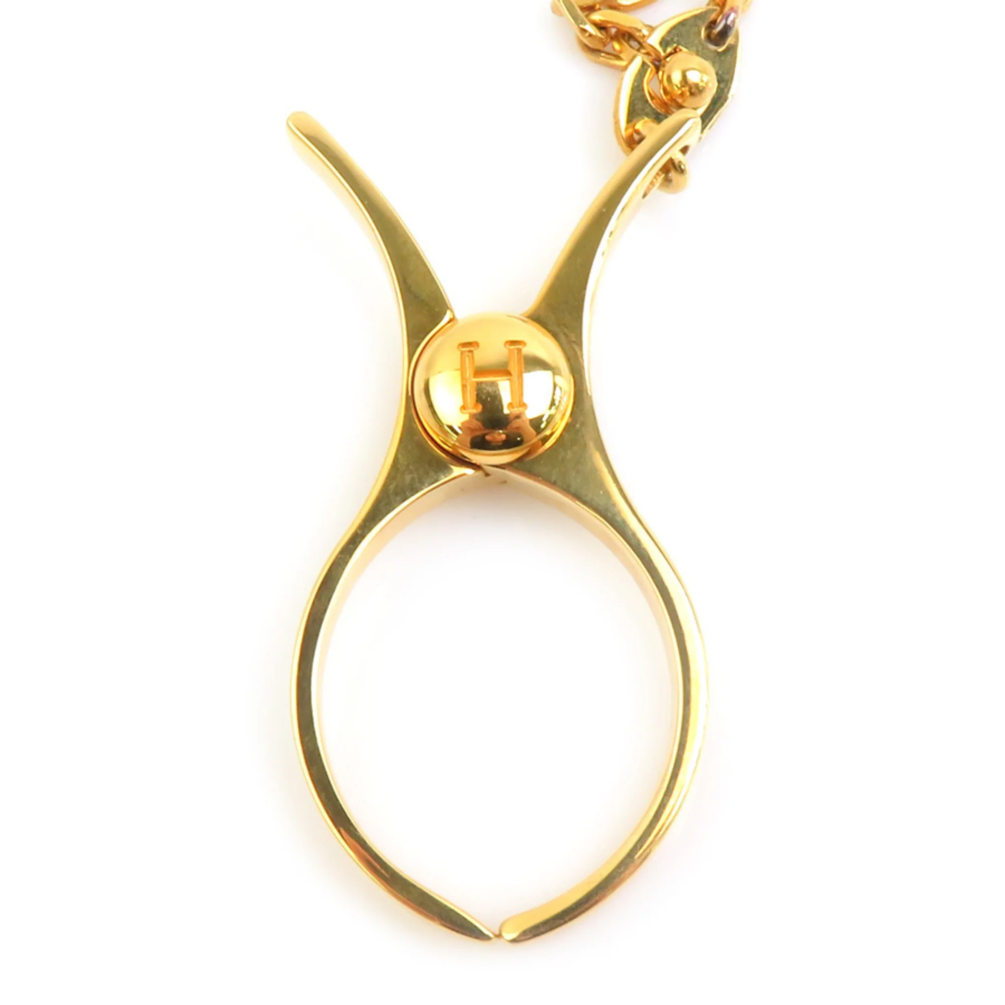Glove Holder Philo Charm Metal Gold Handbag Charm - Image 5