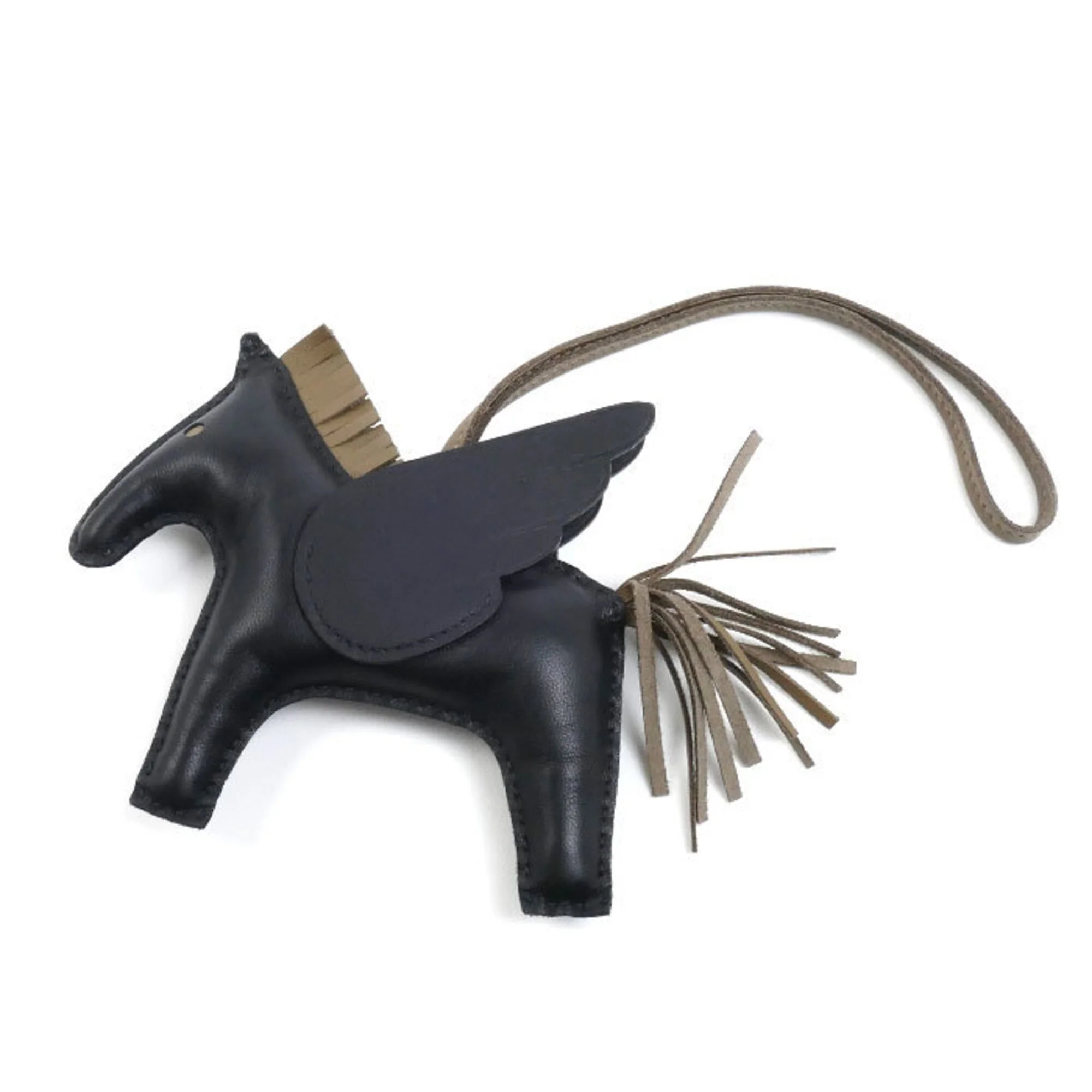 GriGri Rodeo Bag Charm Leather MM