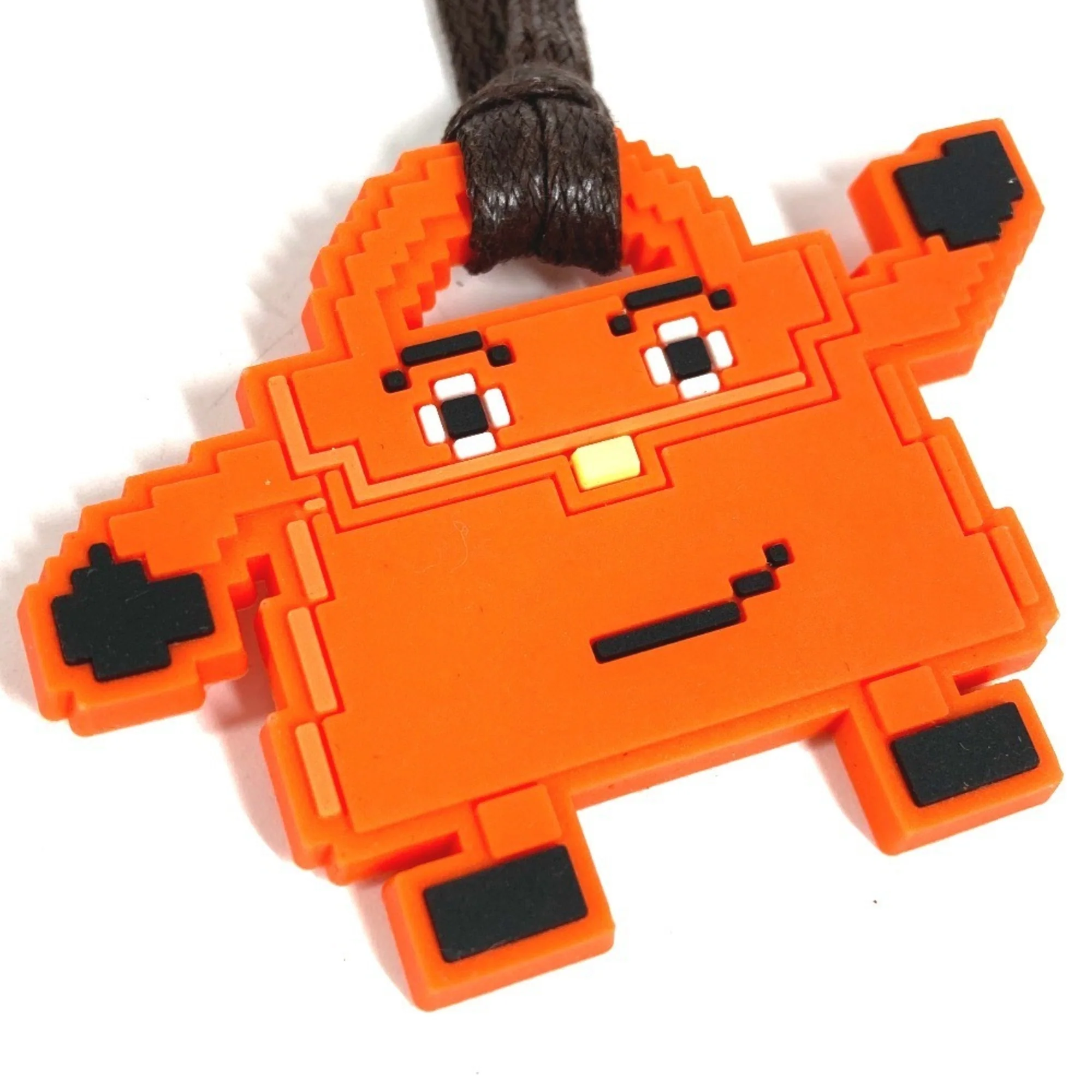 Kelly Doll Charm Rubber Orange Handbag Charm - Image 2