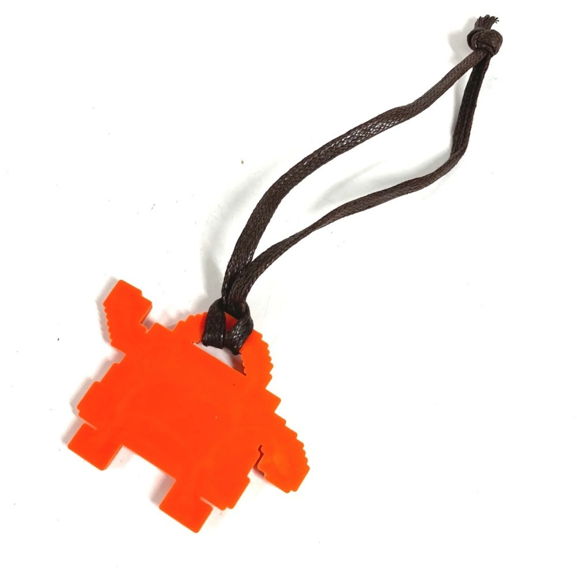 Kelly Doll Charm Rubber Orange Handbag Charm - Image 5