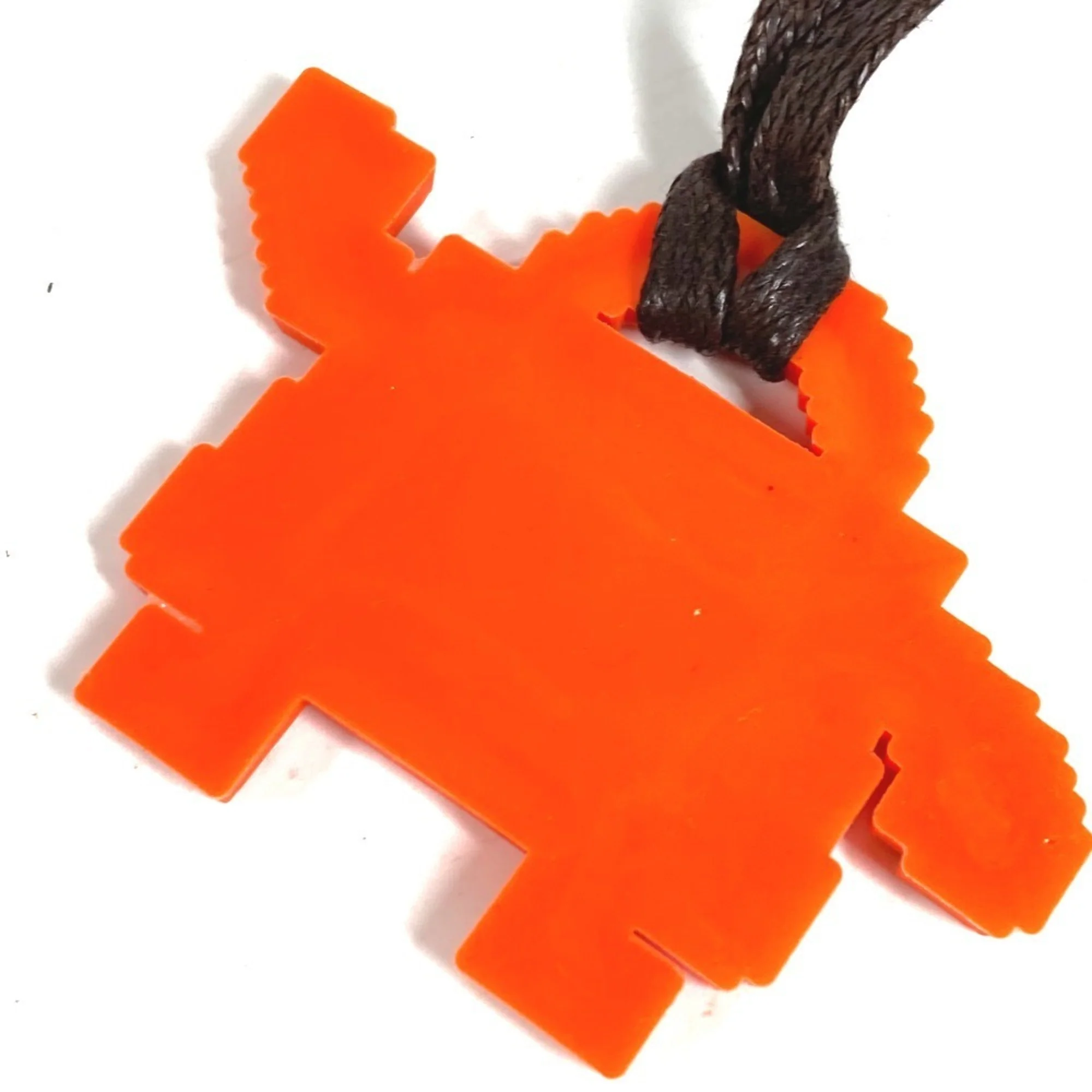 Kelly Doll Charm Rubber Orange Handbag Charm - Image 6