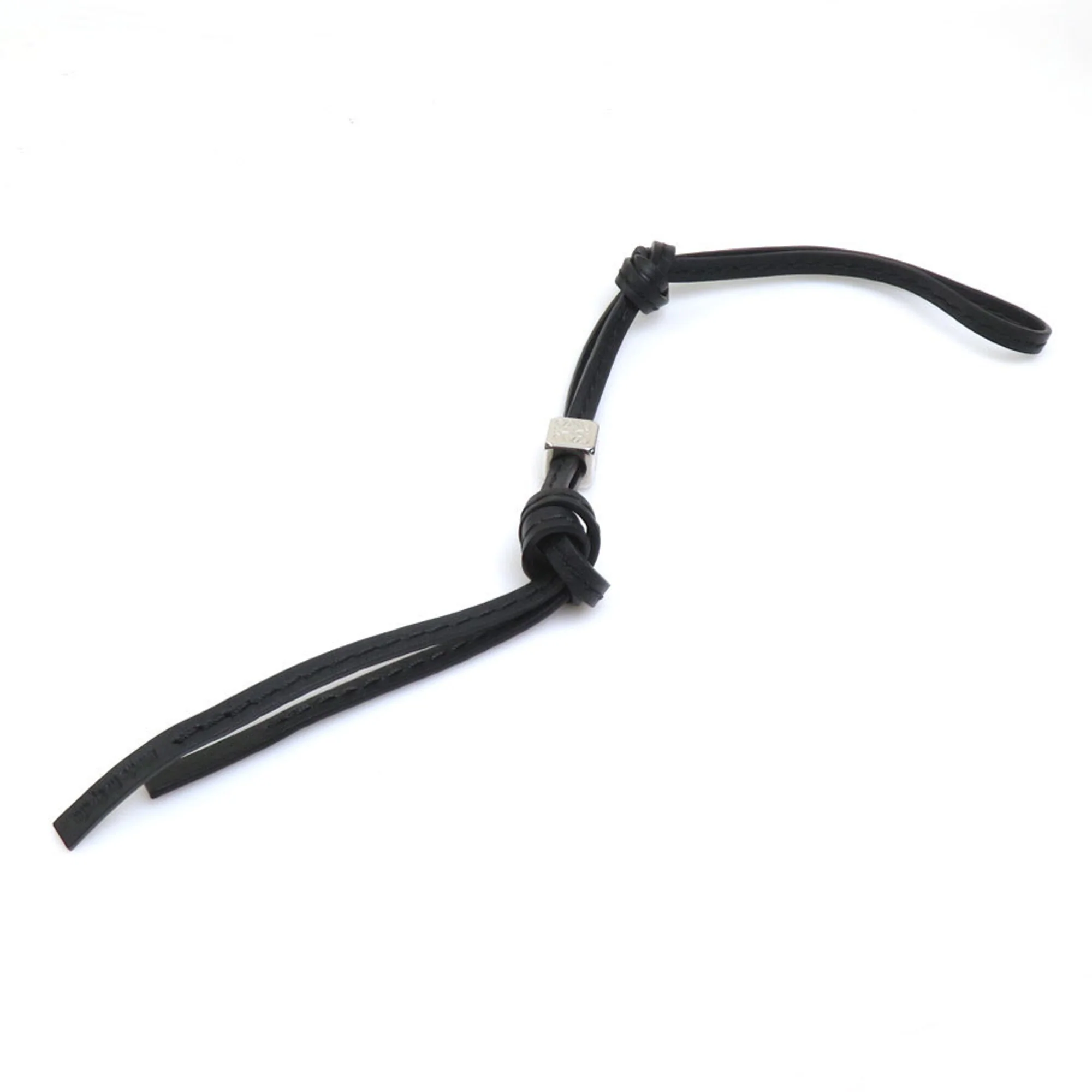 Charm Leather and Metal Black Handbag Charm - Image 3