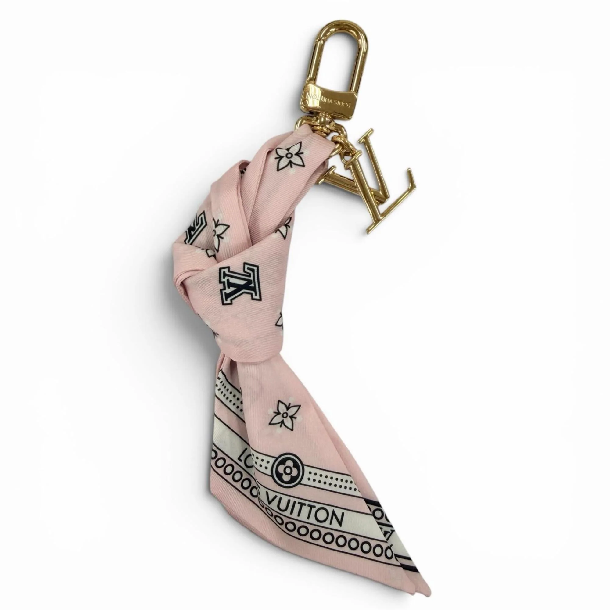 Bandana Charm Pink Handbag Charm