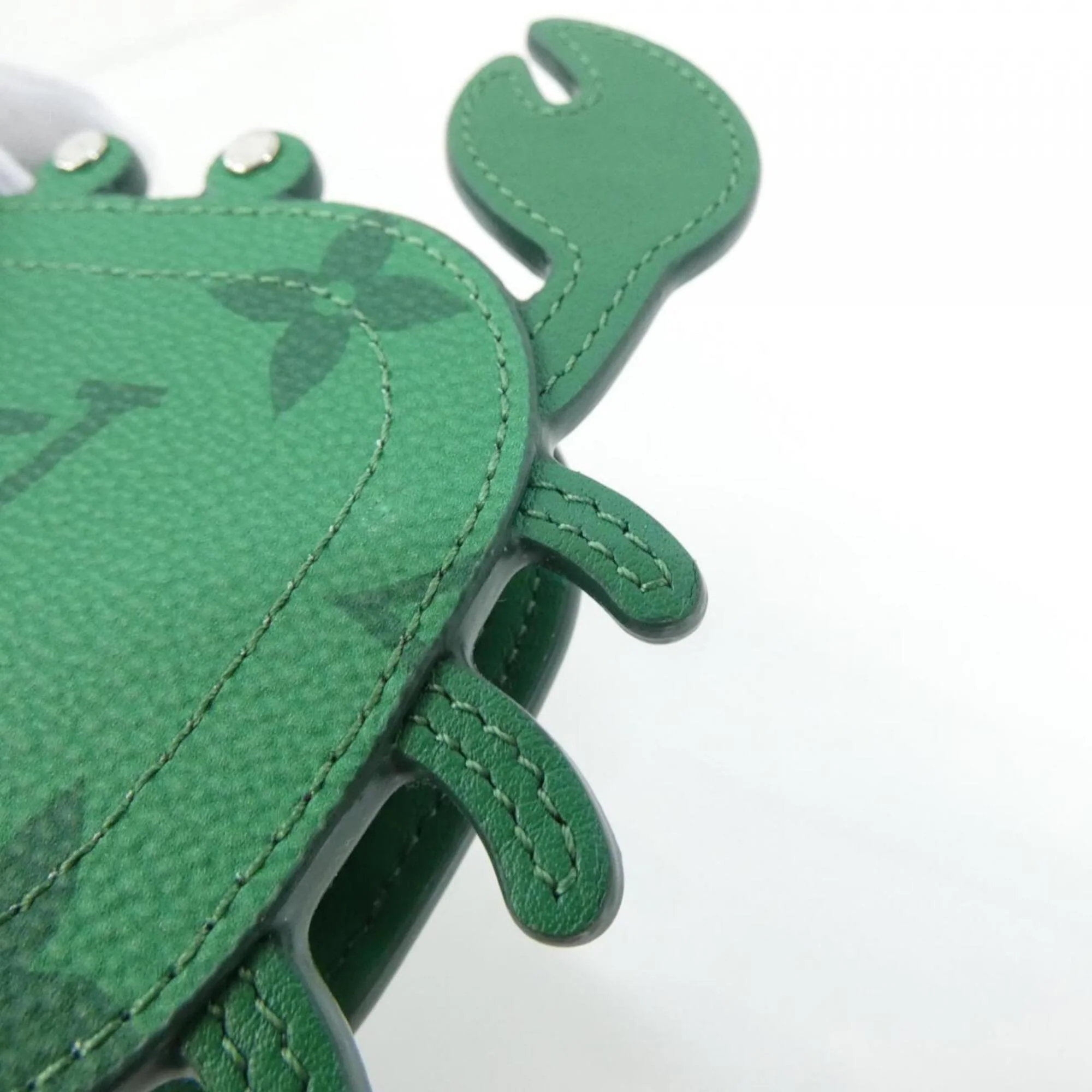Charm Canvas Vert Handbag Charm - Image 3
