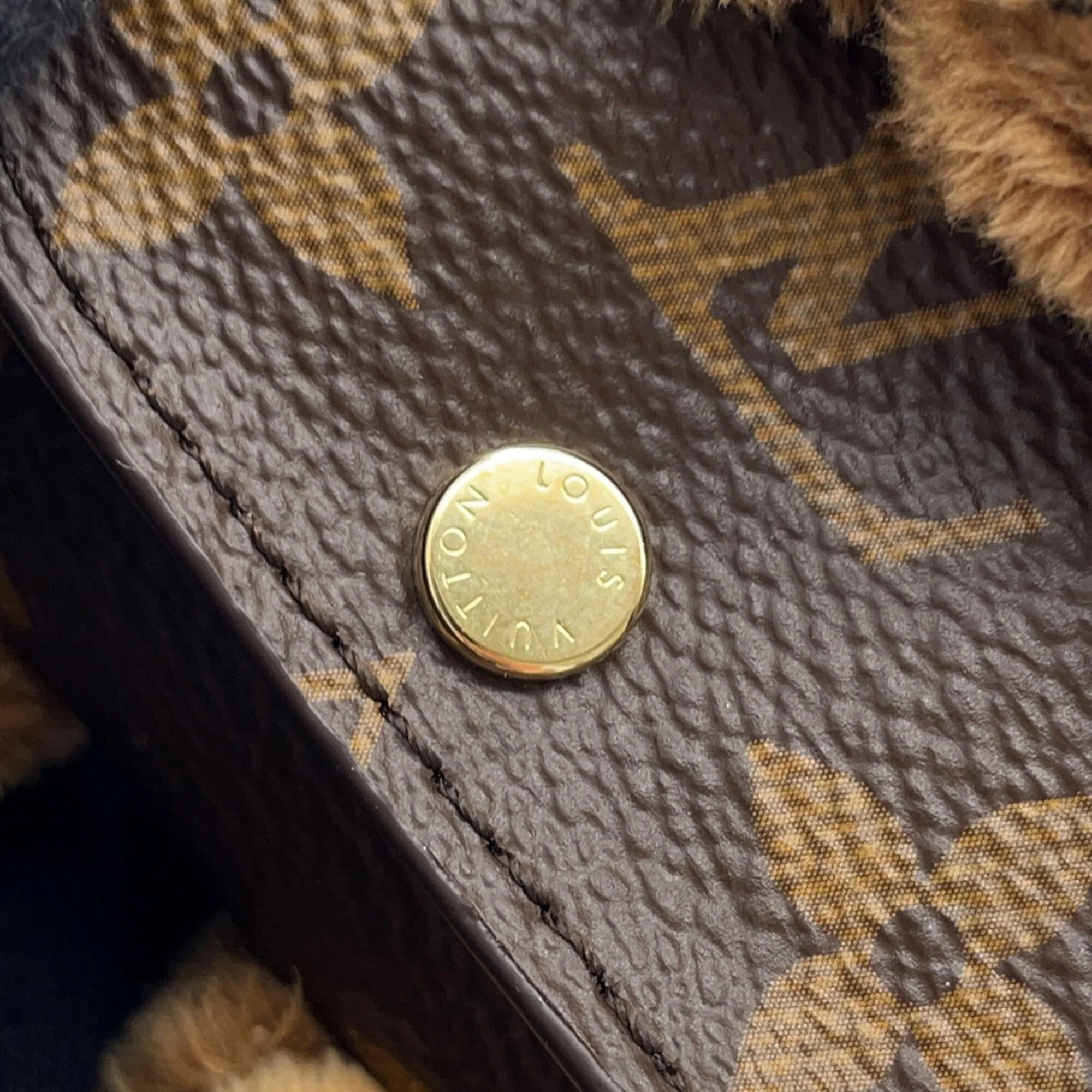 Charm Monogram Brown Handbag Charm - Image 7