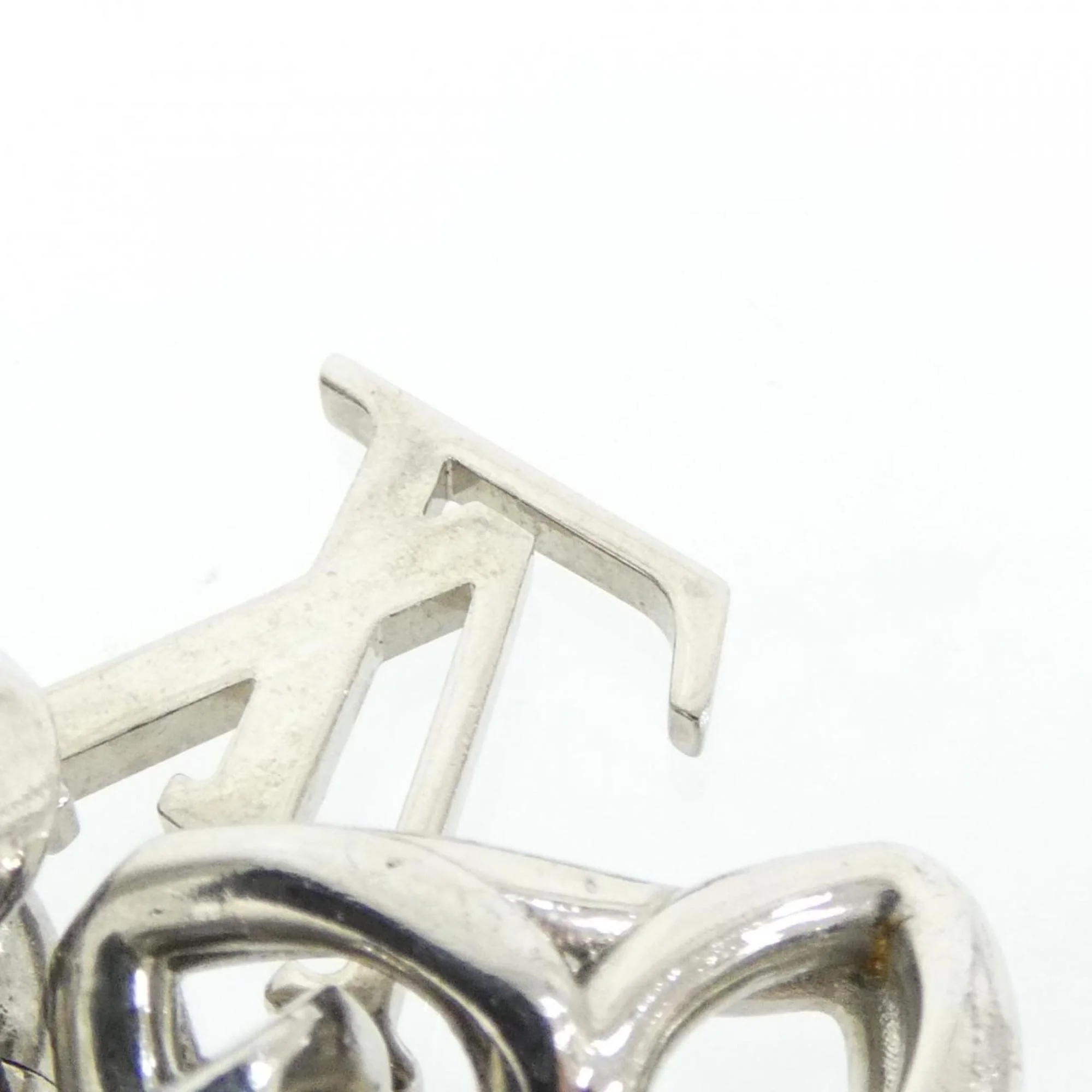 Charm Sterling Silver Monogram Giant Chain Handbag Charm - Image 3