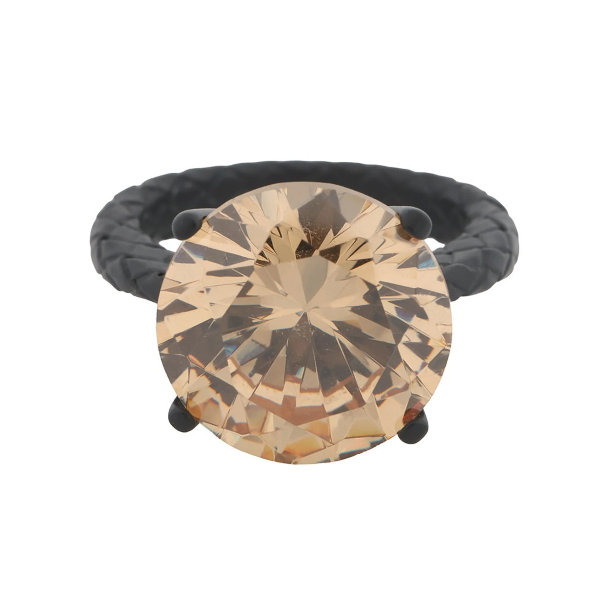Ring Sterling Silver with Color Stone