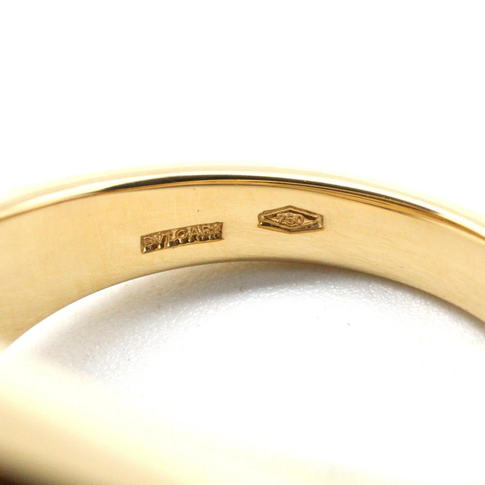 Band Ring 18K Yellow Gold with Citrine - Image 4
