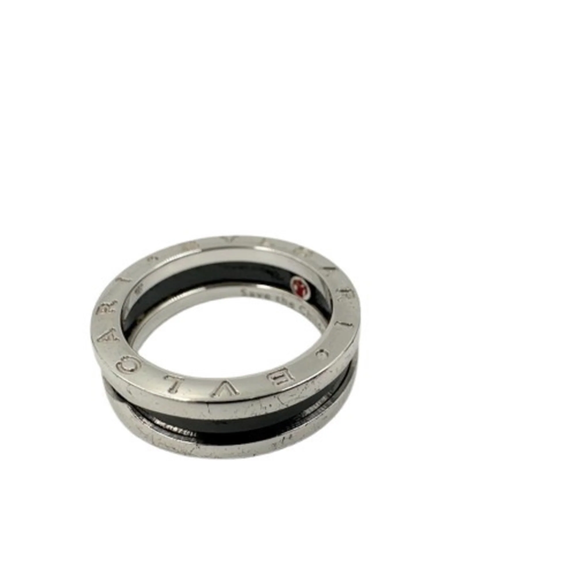 Band Ring Ceramic and Sterling Silver - Image 4