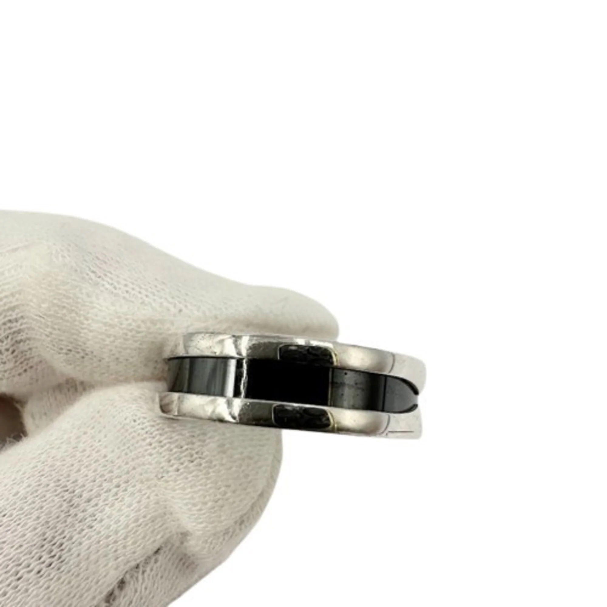 Band Ring Ceramic and Sterling Silver - Image 7