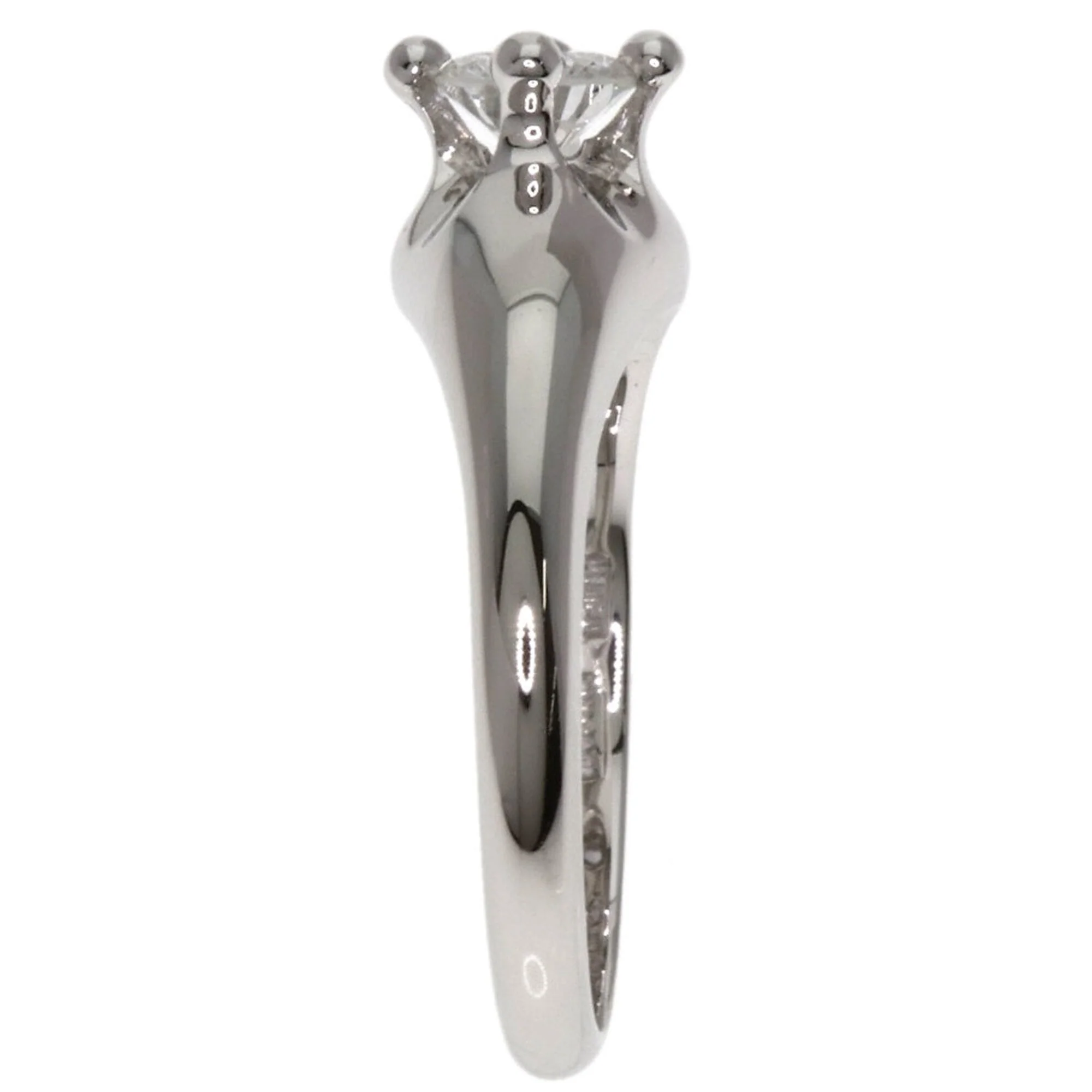 Band Ring Platinum with Diamond - Image 3