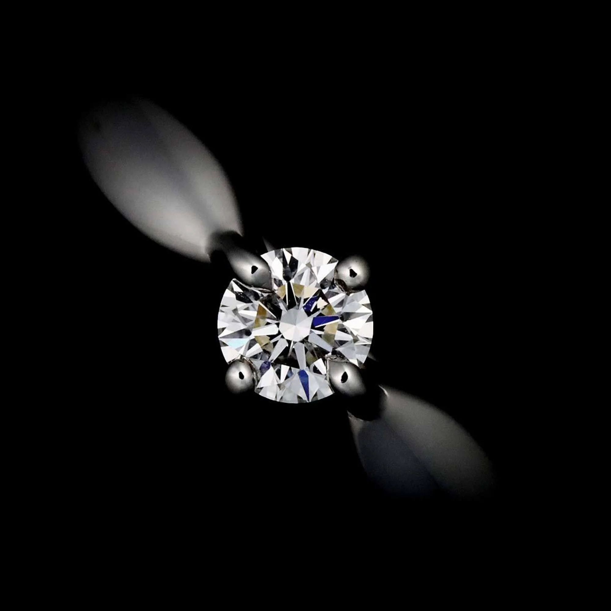 Band Ring Platinum with Diamond - Image 6