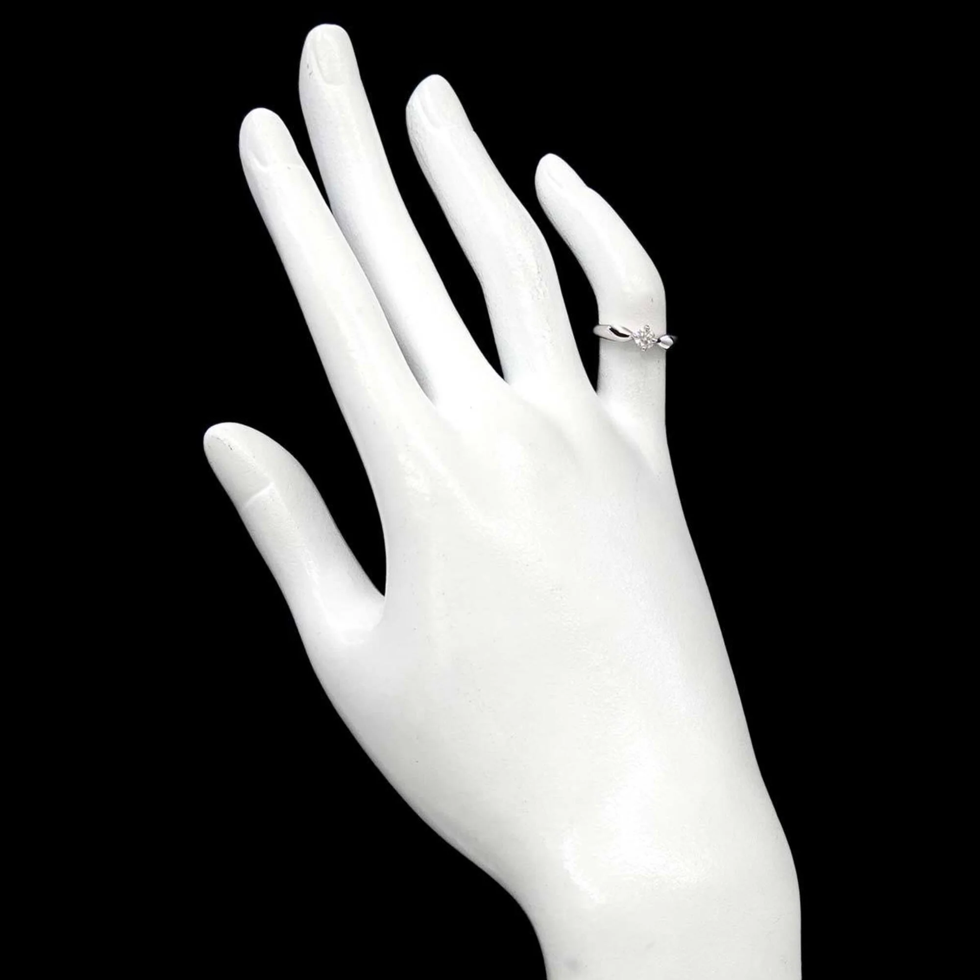 Band Ring Platinum with Diamond - Image 8