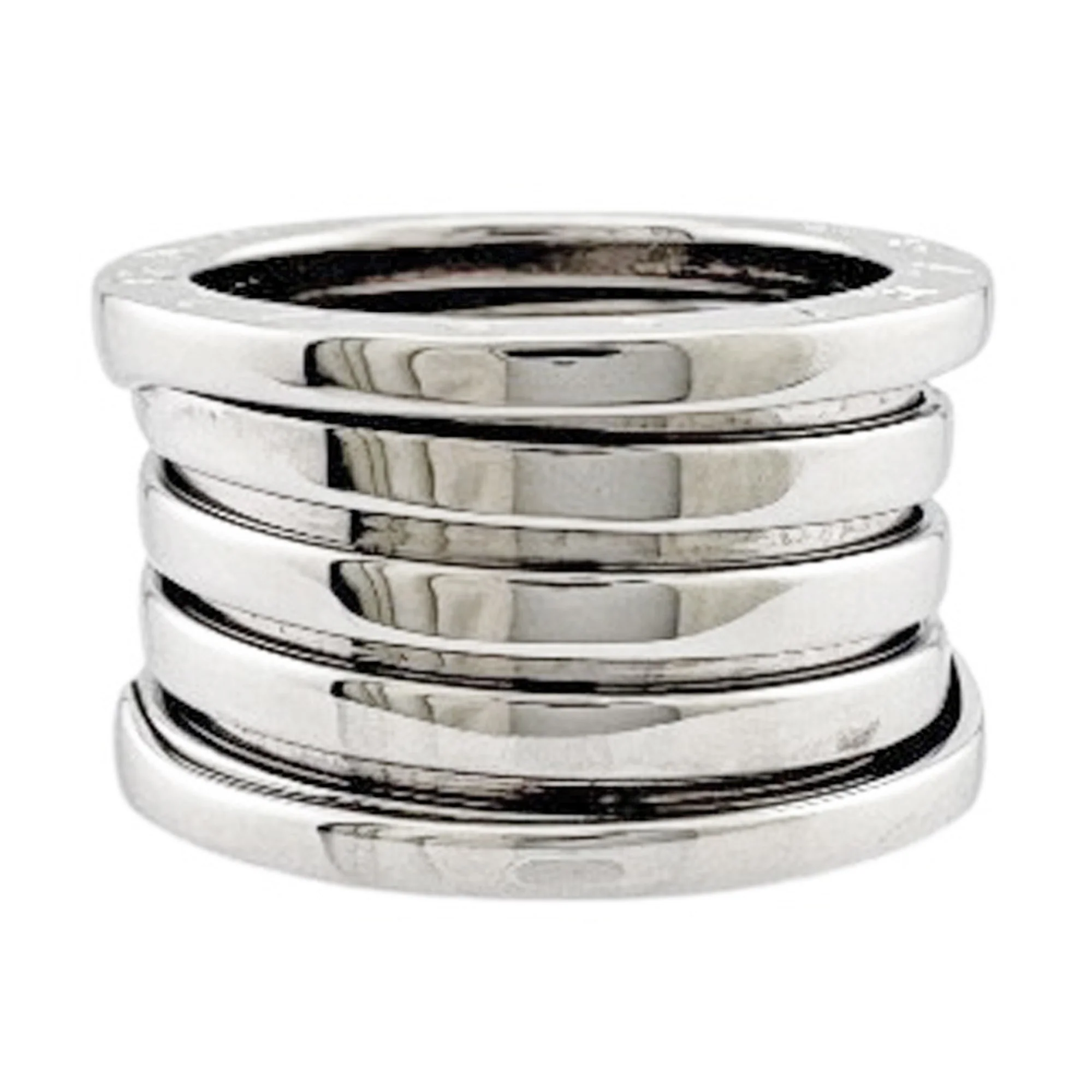 B.Zero1 One Band Ring 18K White Gold - Image 4