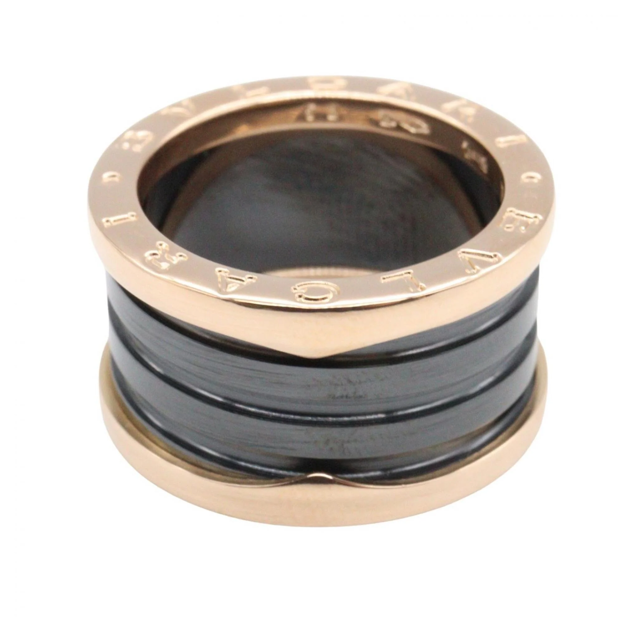 B.Zero1 Ring 18K Rose Gold and Ceramic - Image 2