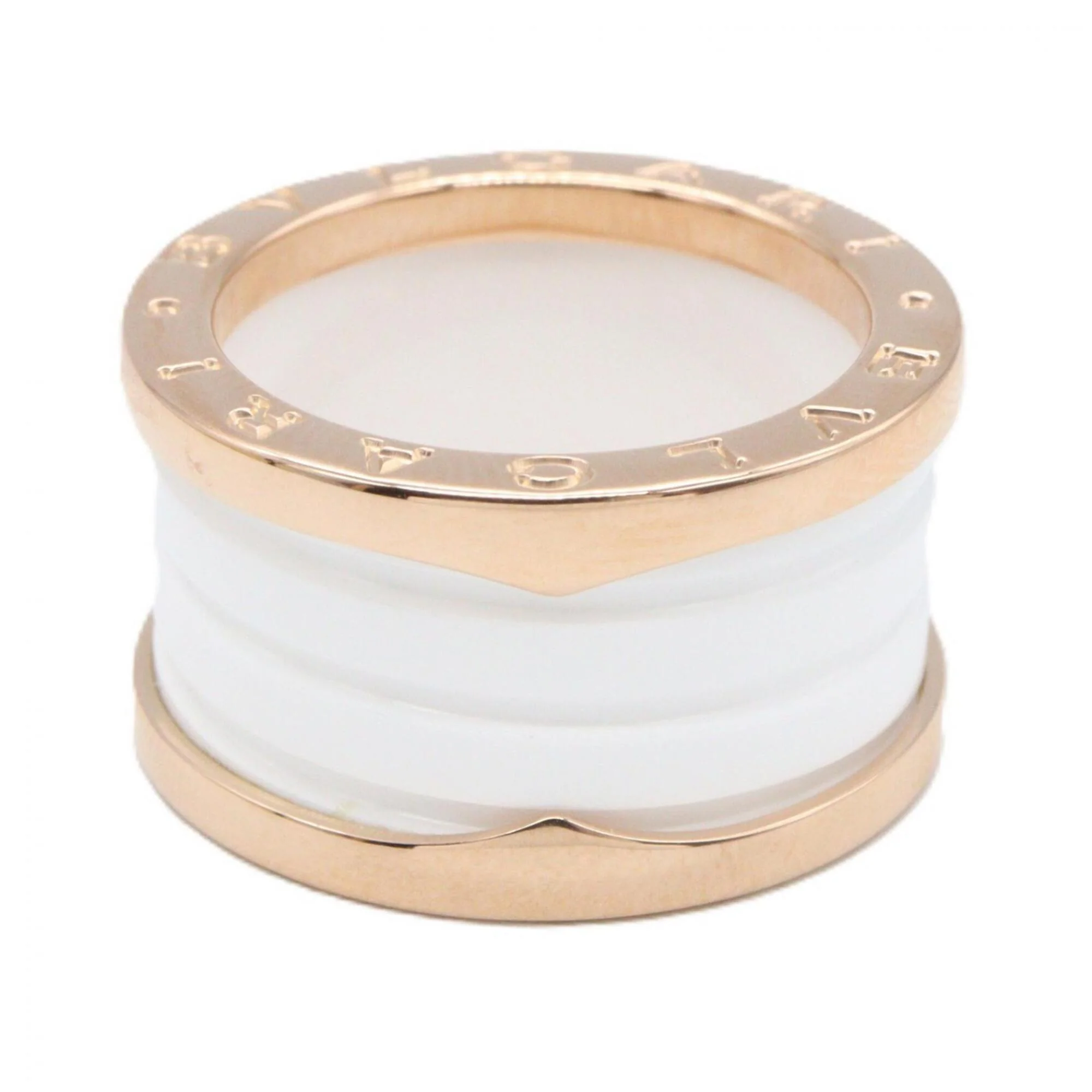 B.Zero1 Ring 18K Rose Gold and Ceramic - Image 2