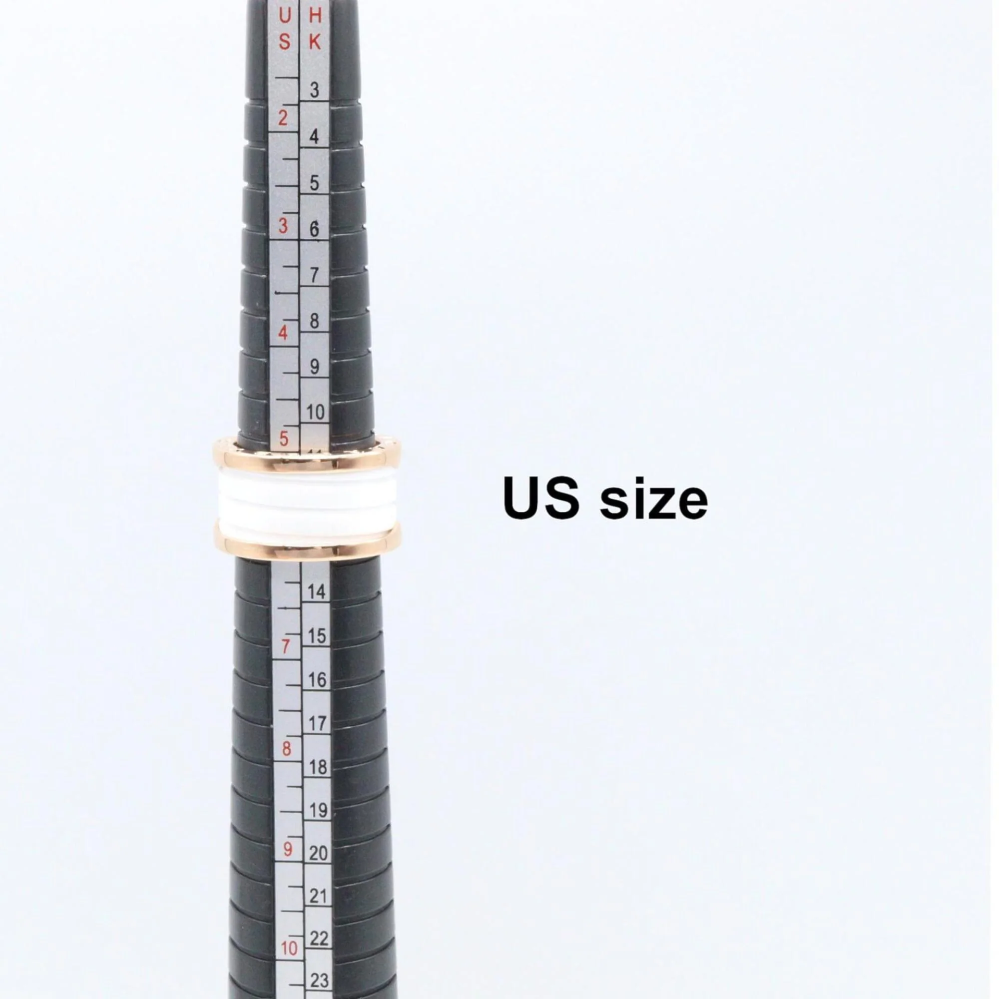 B.Zero1 Ring 18K Rose Gold and Ceramic - Image 6