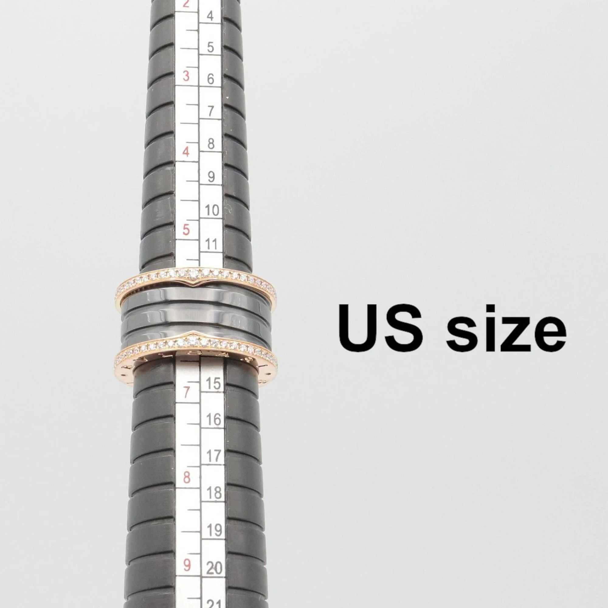 B.Zero1 Ring 18K Rose Gold and Ceramic - Image 6