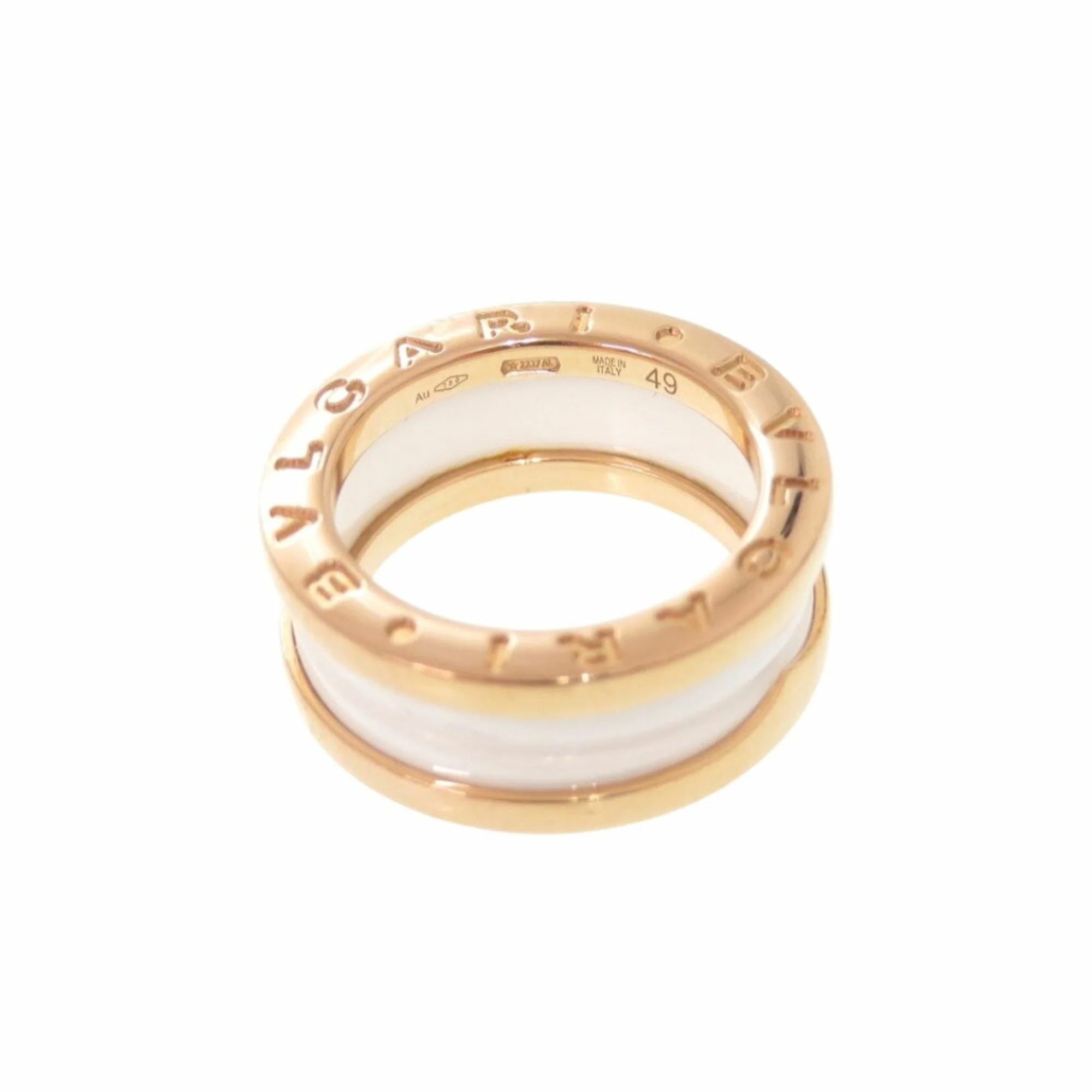 B.Zero1 Ring 18K Rose Gold and Ceramic - Image 5