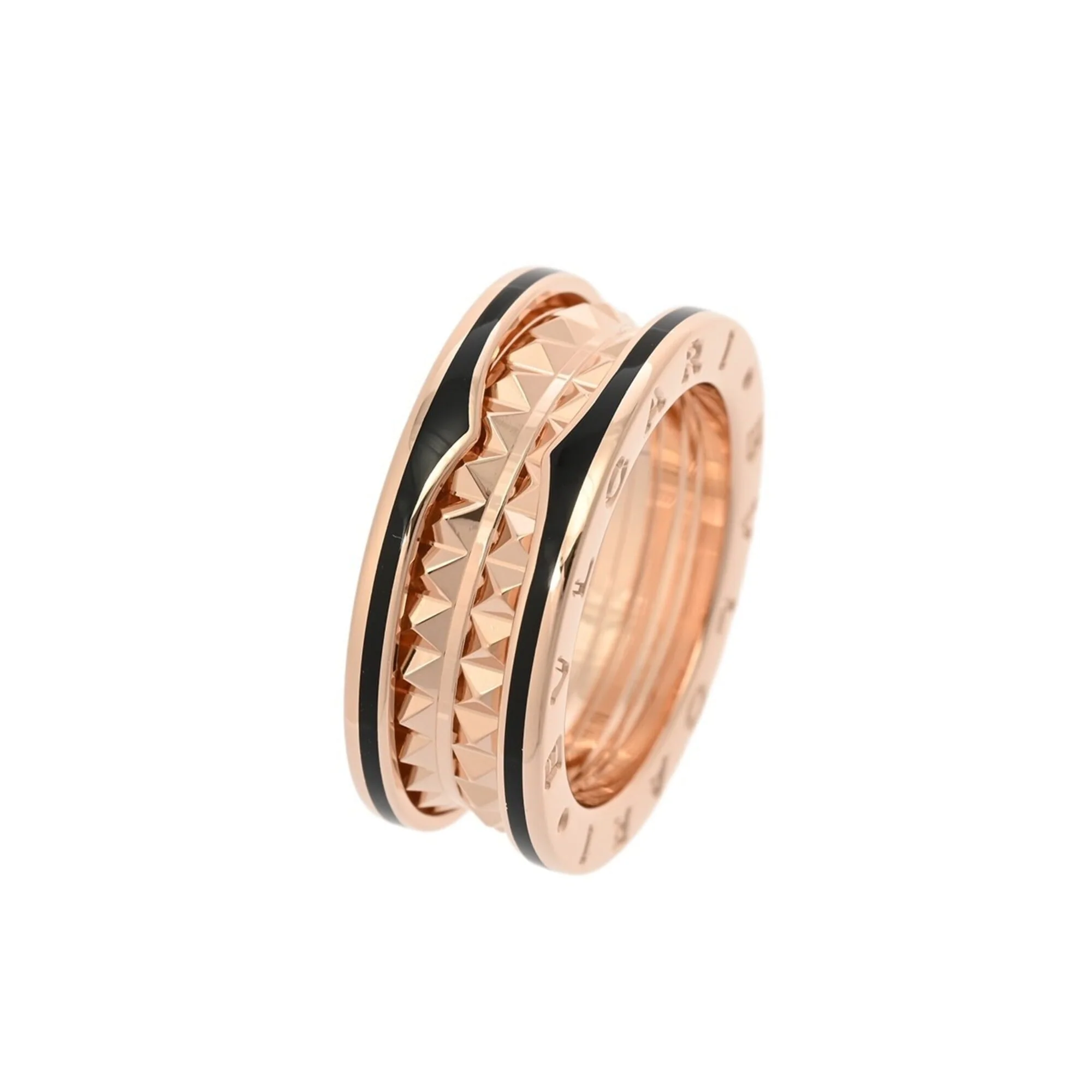 B.Zero1 Ring 18K Rose Gold and Ceramic - Image 2