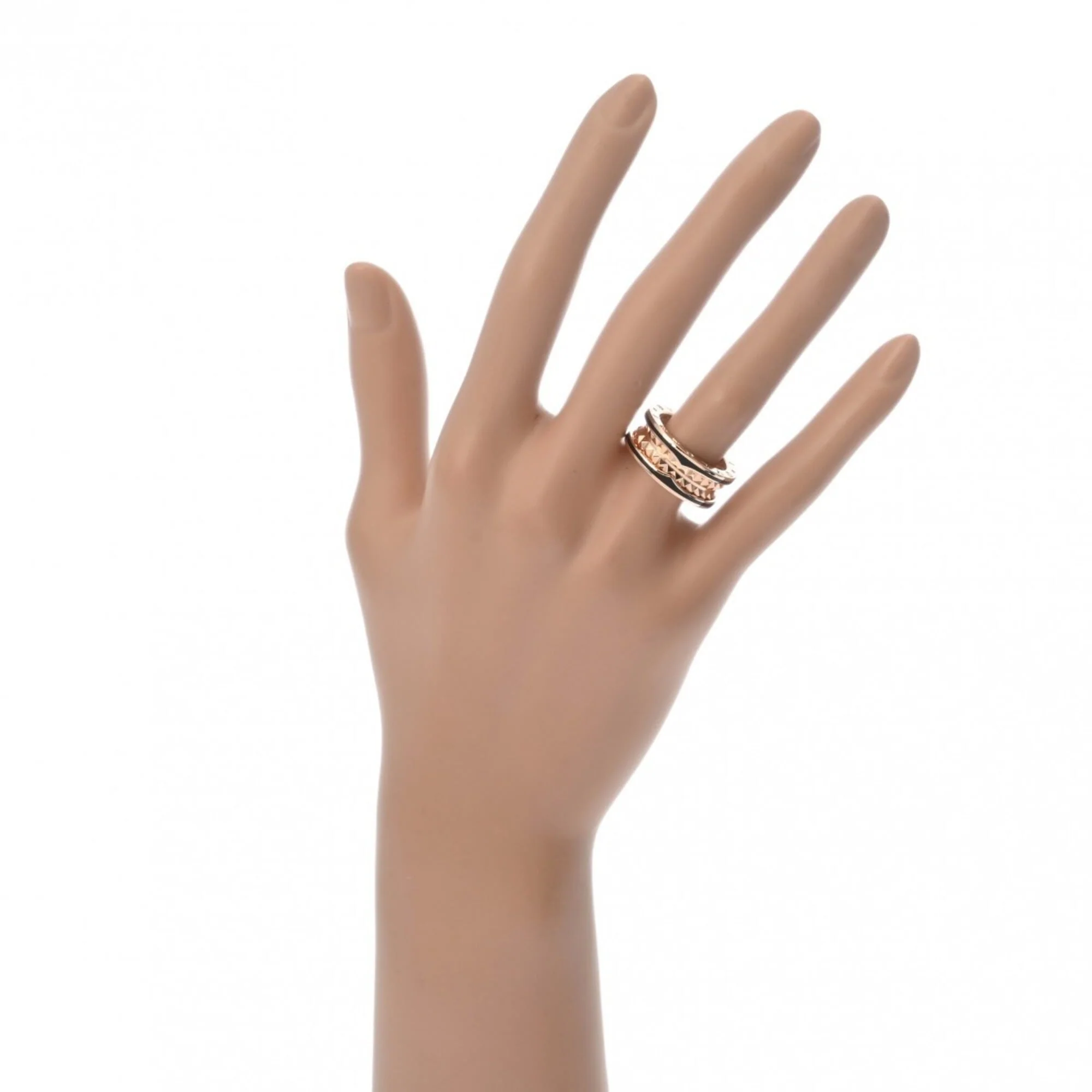 B.Zero1 Ring 18K Rose Gold and Ceramic - Image 6