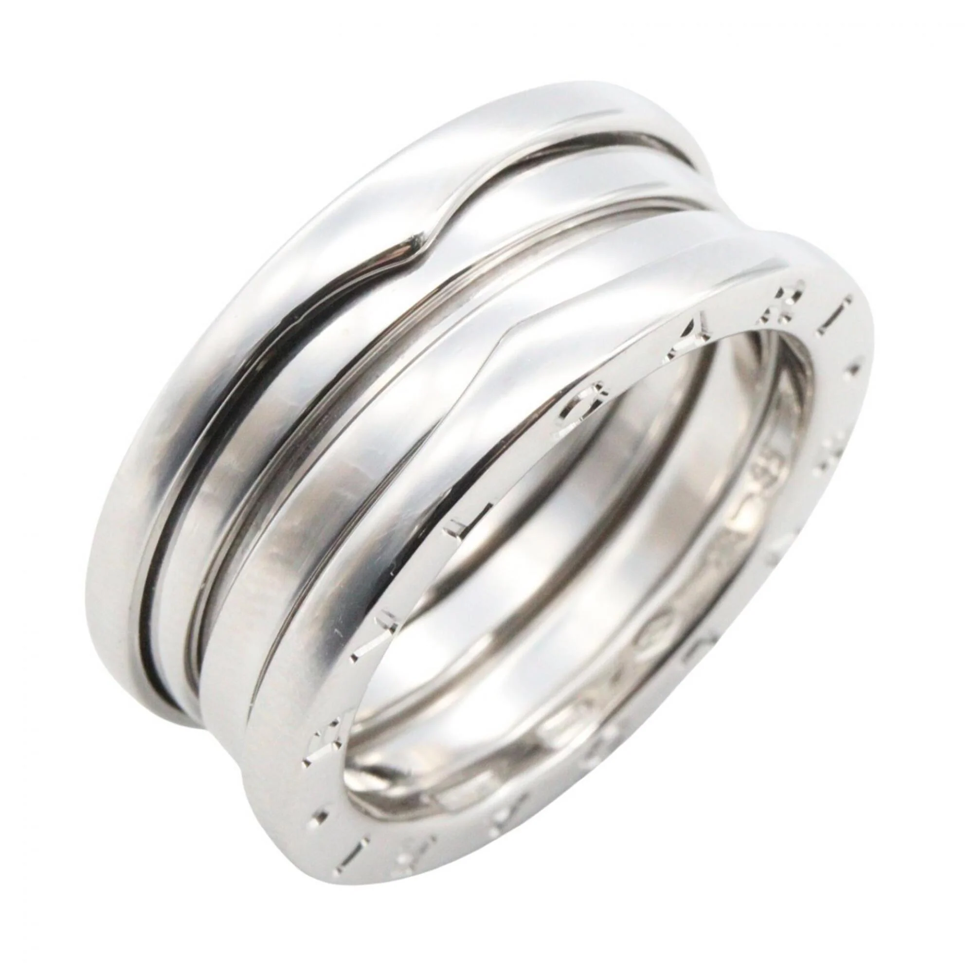 B.Zero1 Ring 18K White Gold and Sterling Silver