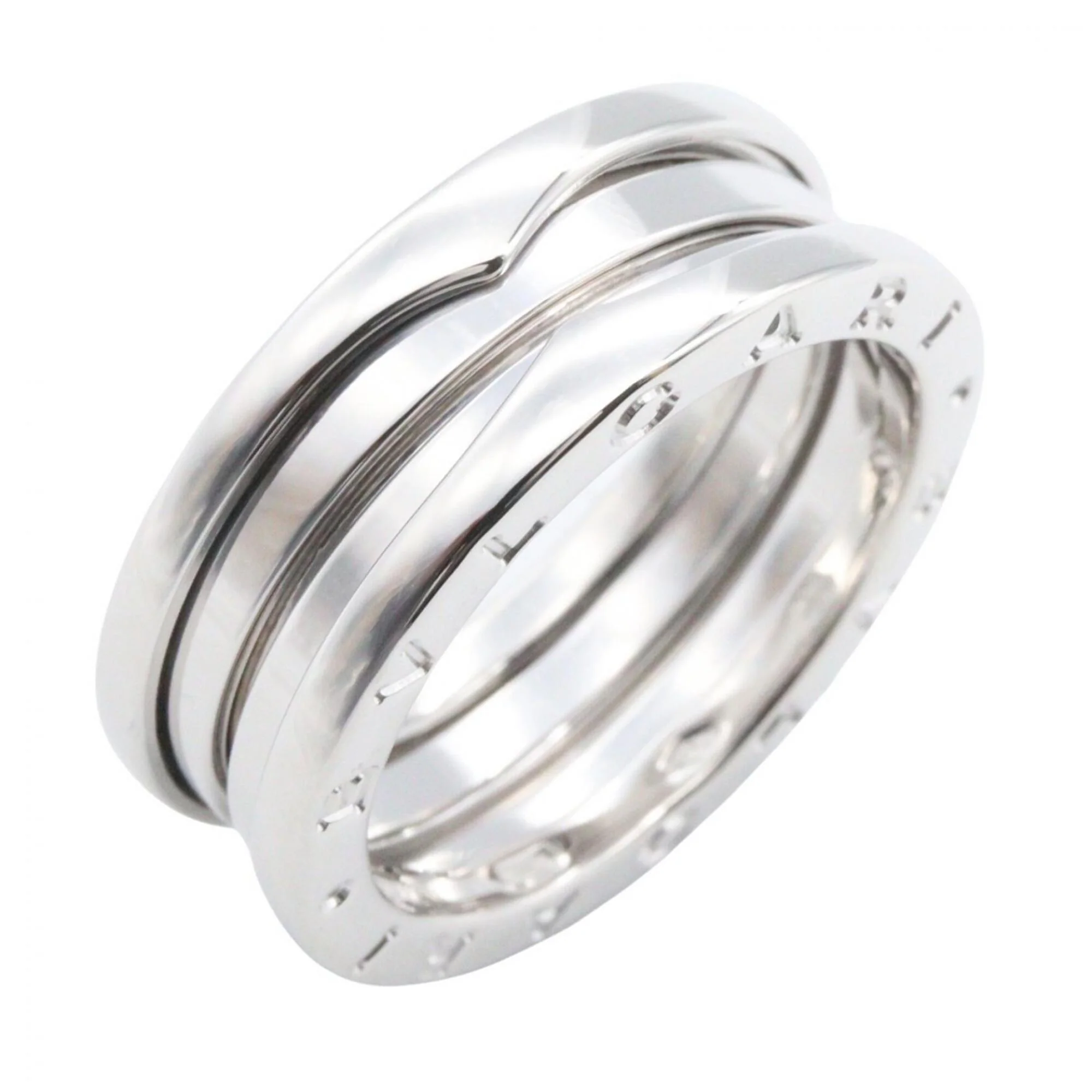 B.Zero1 Ring 18K White Gold and Sterling Silver