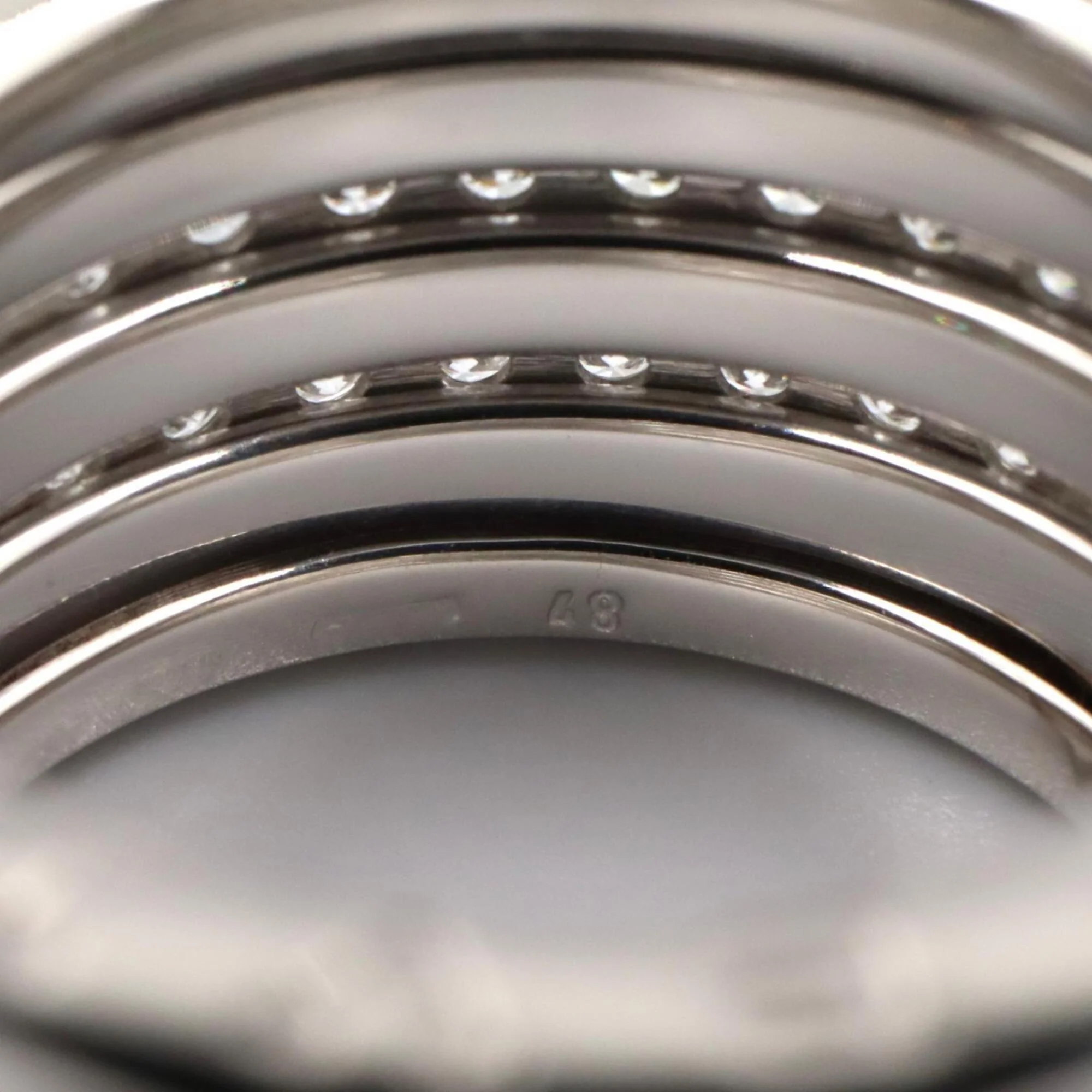 B.Zero1 Ring 18K White Gold and Sterling Silver - Image 4