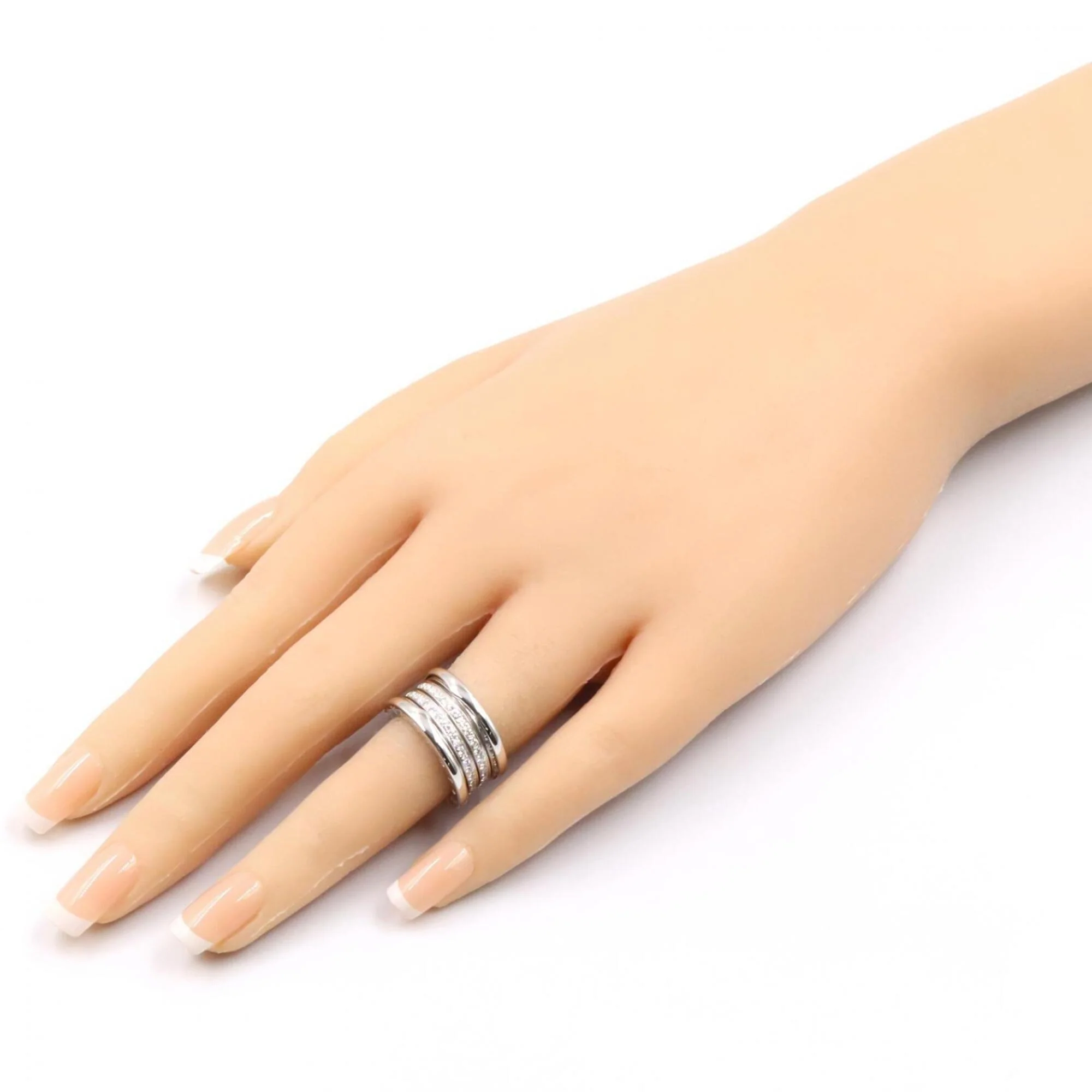 B.Zero1 Ring 18K White Gold and Sterling Silver - Image 8