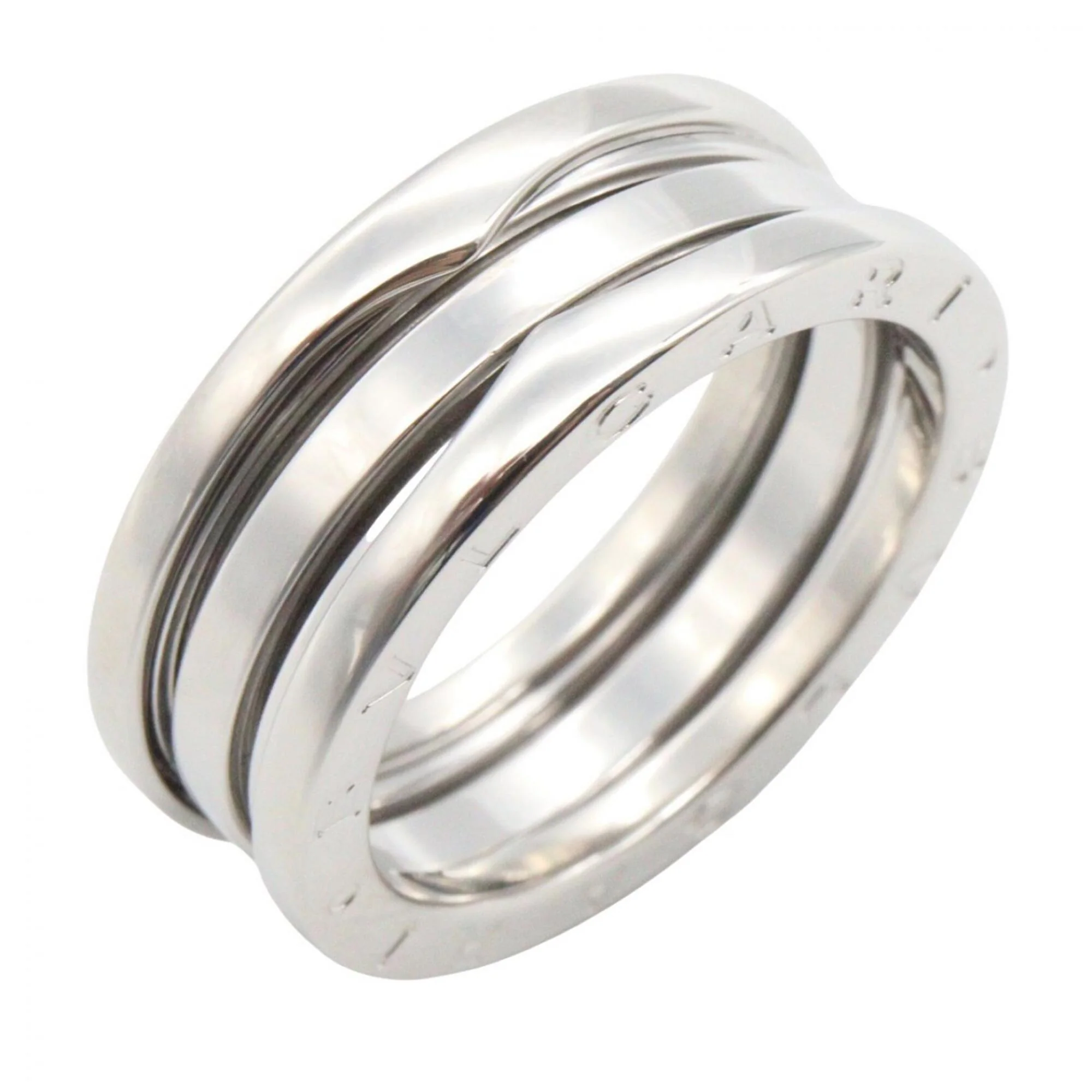 B.Zero1 Ring 18K White Gold and Sterling Silver
