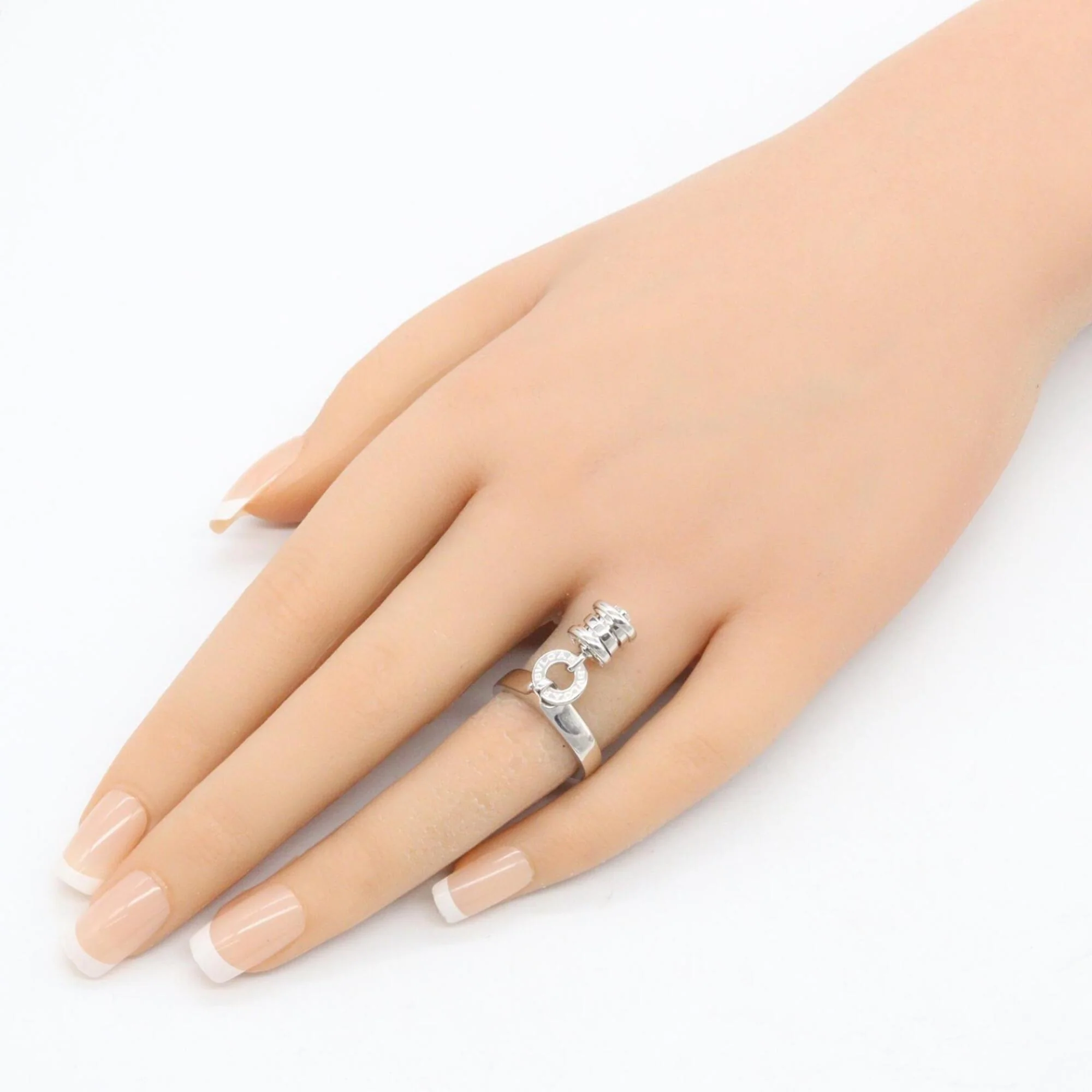 B.Zero1 Ring 18K White Gold and Sterling Silver - Image 8