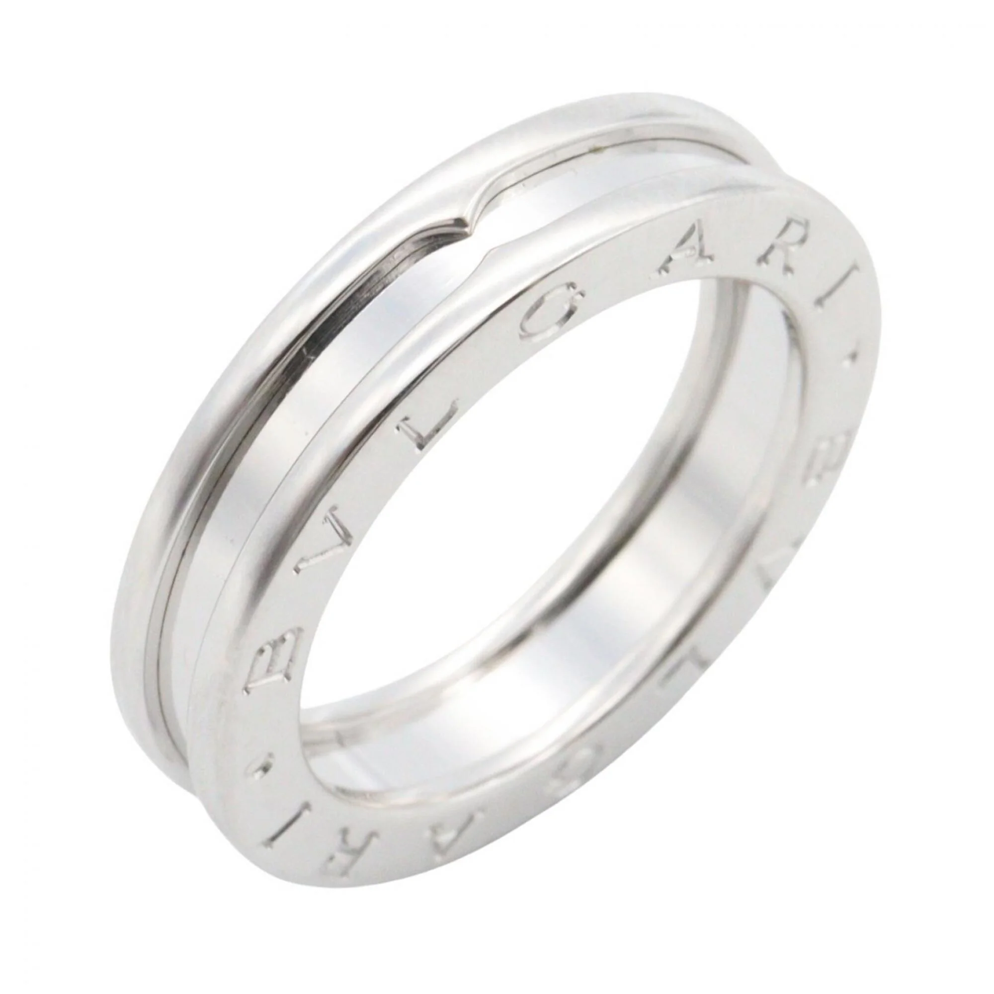 B.Zero1 Ring 18K White Gold and Sterling Silver