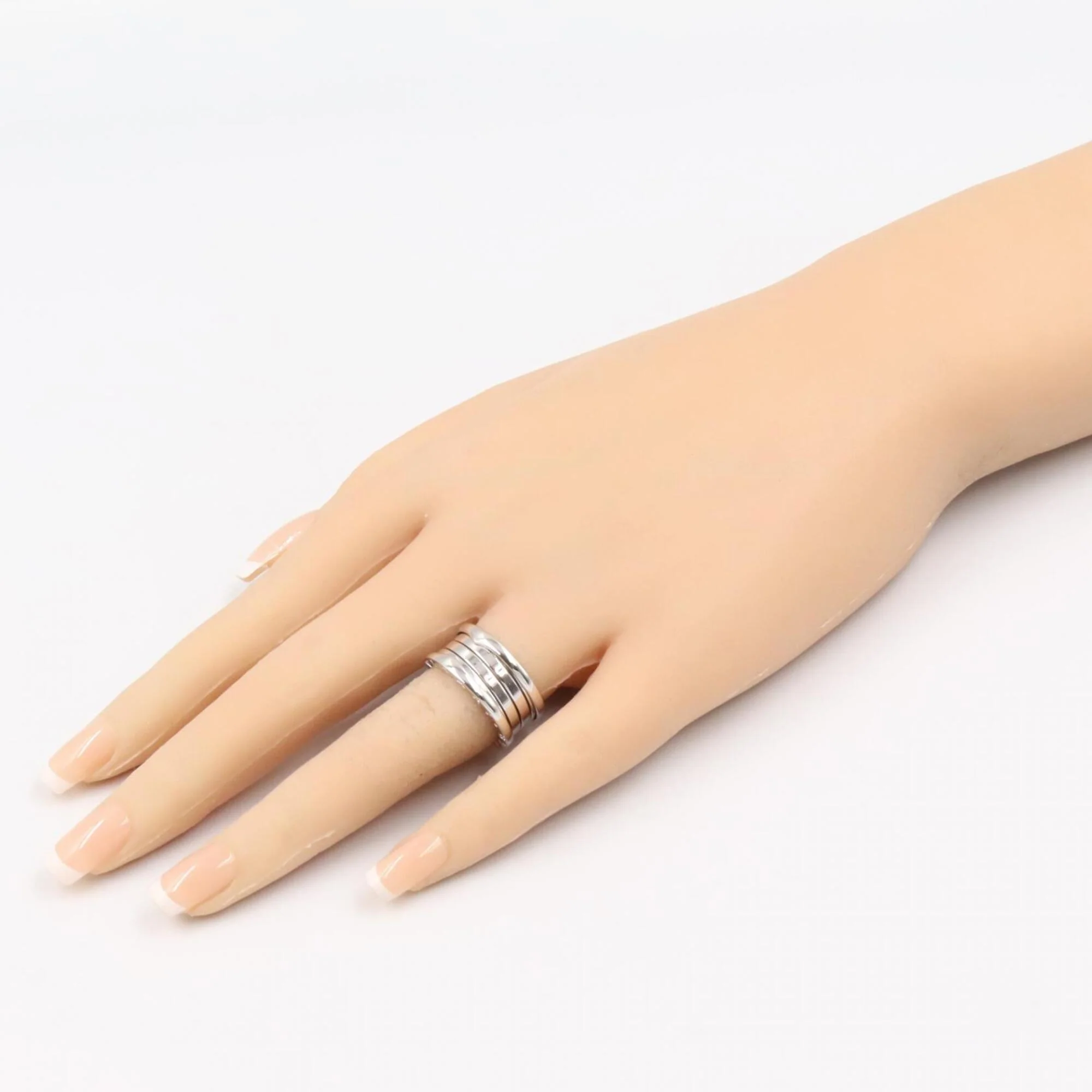B.Zero1 Ring 18K White Gold and Sterling Silver - Image 7
