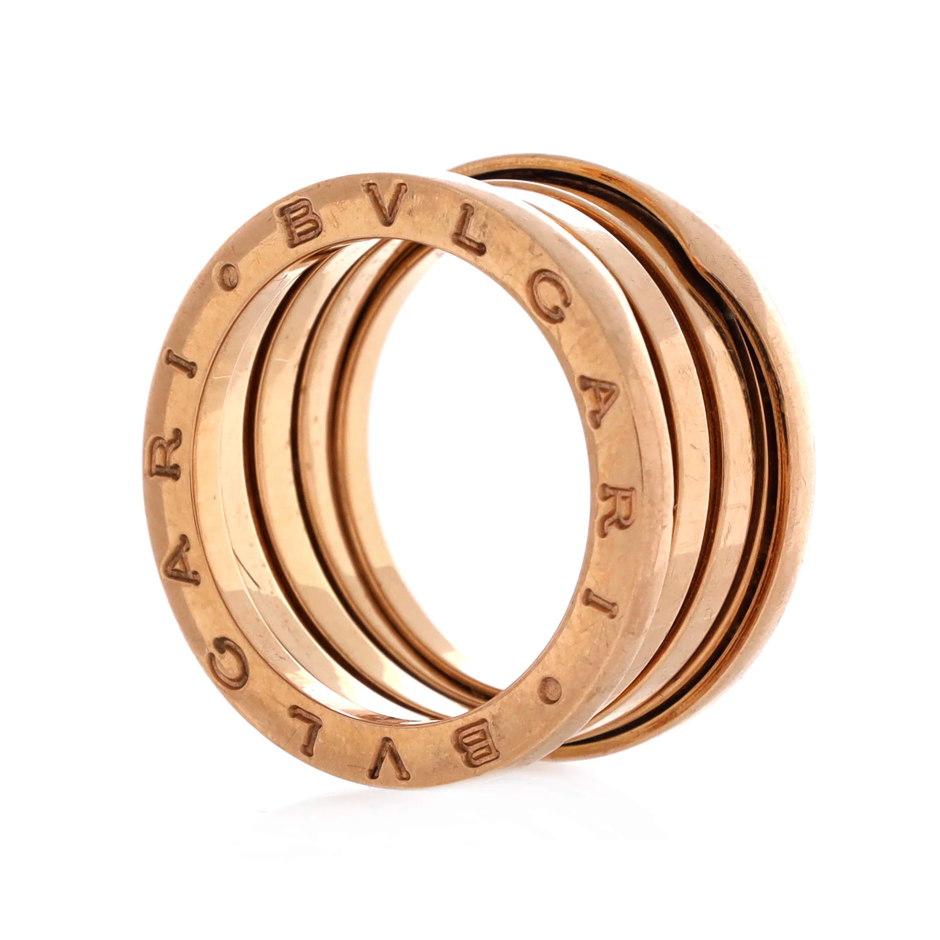 B.Zero1 Three Band Ring 18K Rose Gold - Image 3