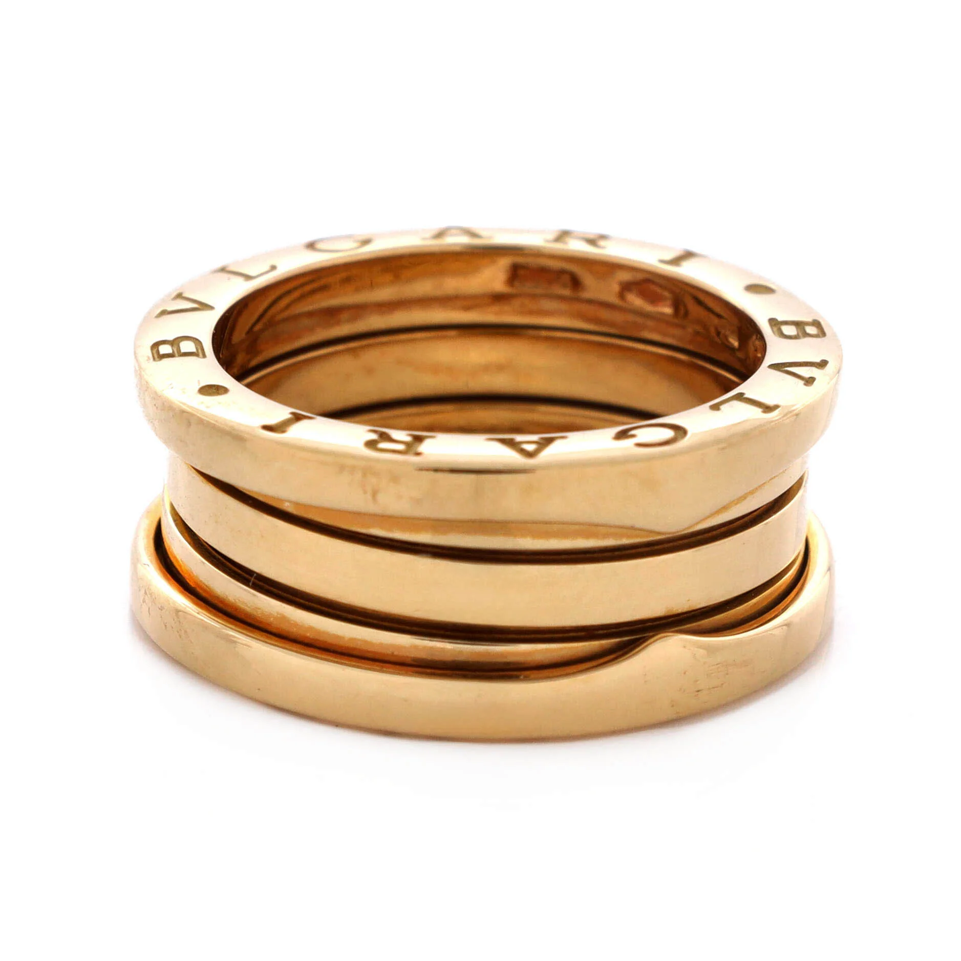 B.Zero1 Three Band Ring 18K Yellow Gold - Image 2