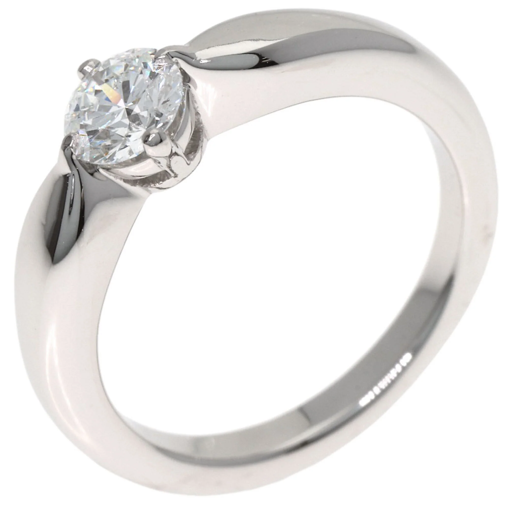 Dedicata a Venezia Band Ring Platinum with Diamond - Image 2