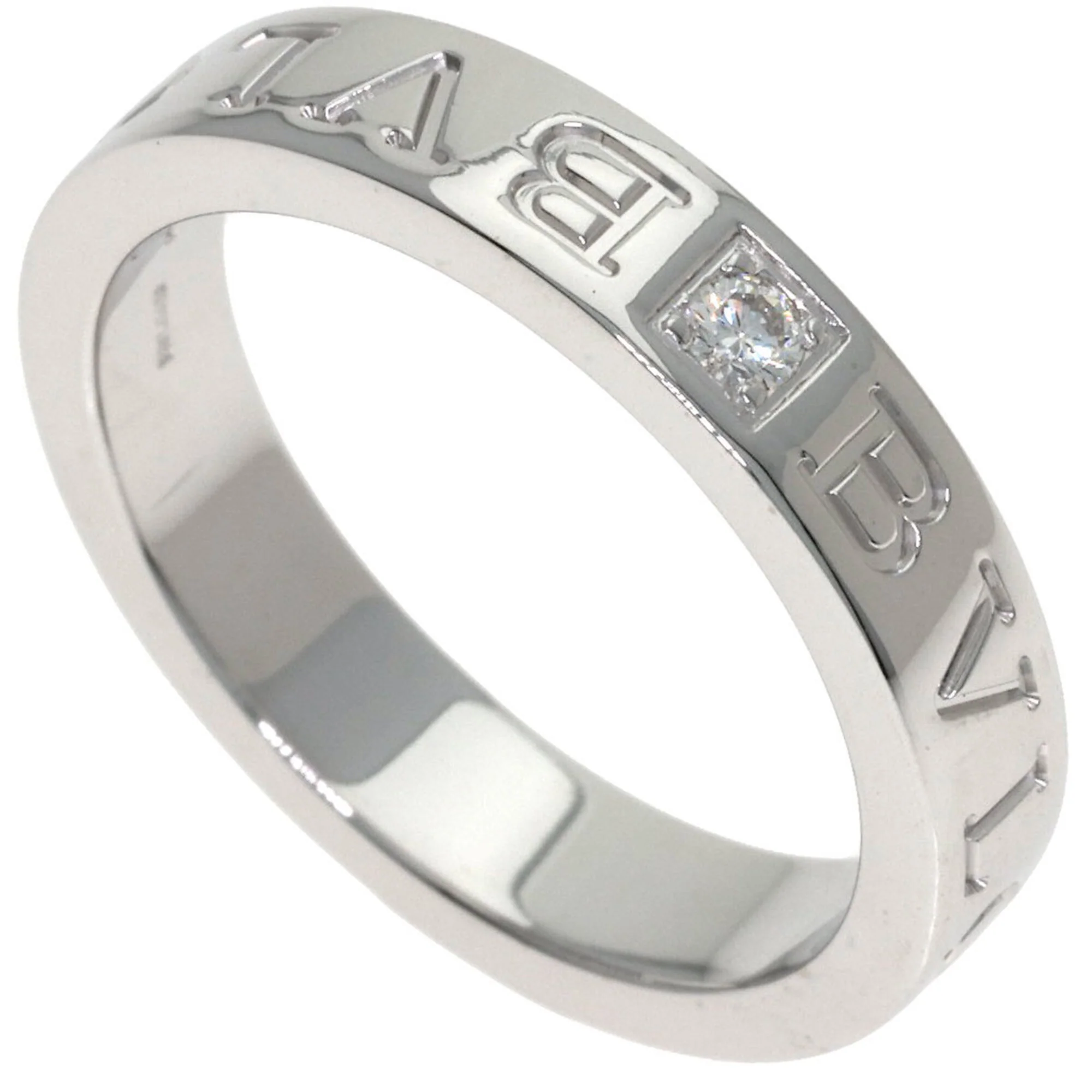 Double Ring 18K White Gold