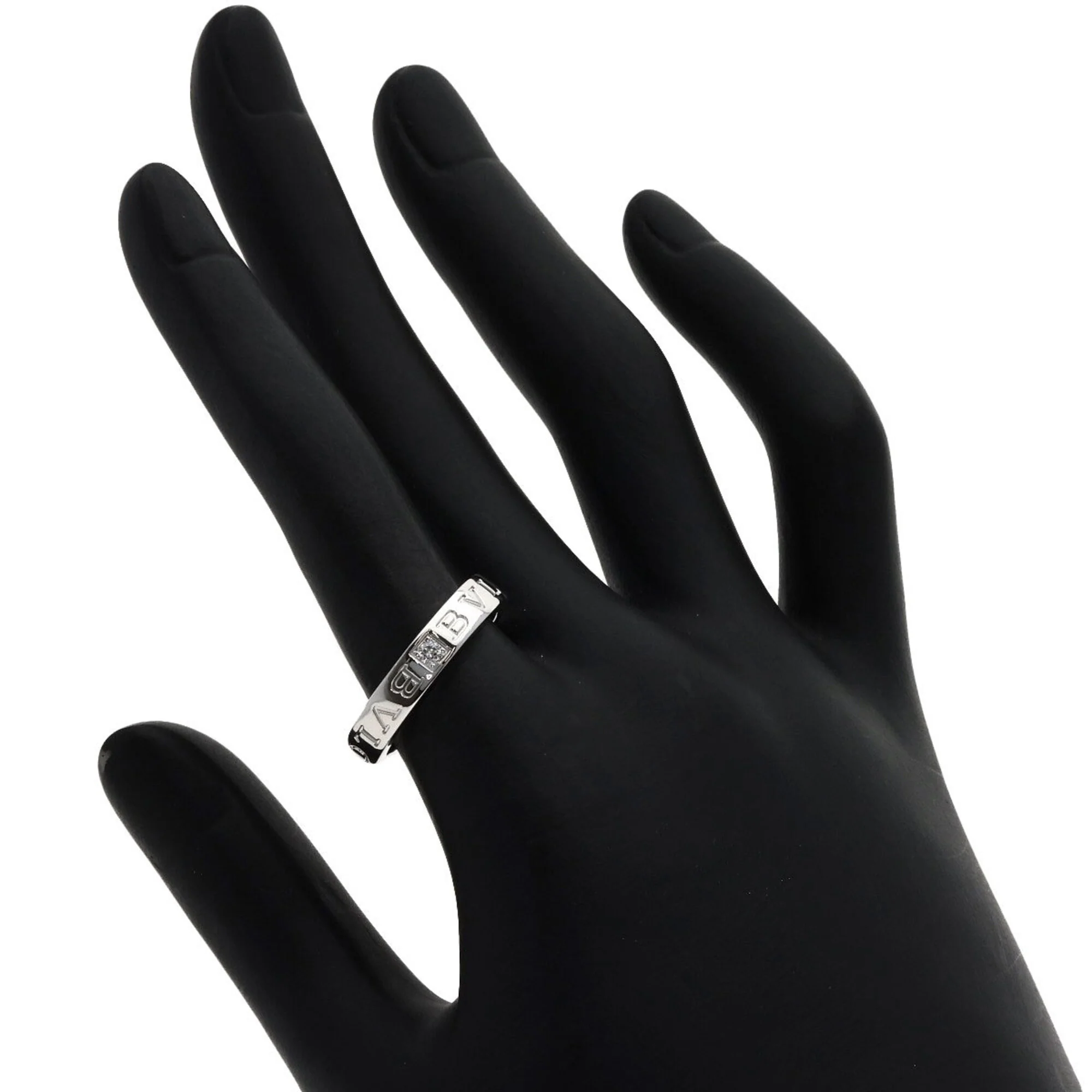 Double Ring 18K White Gold - Image 6