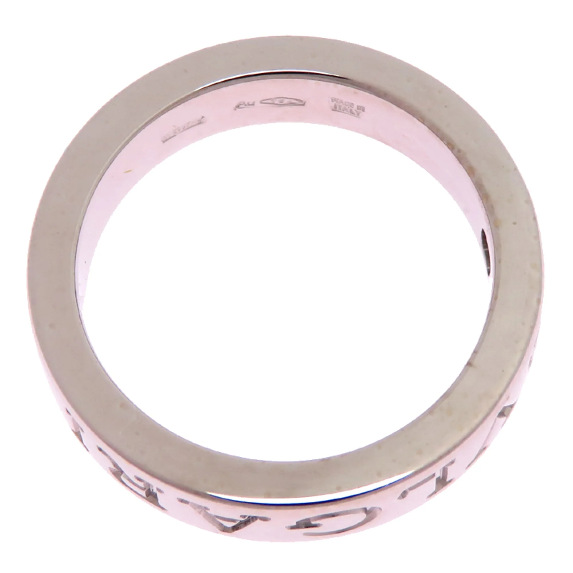 Double Ring 18K White Gold With Diamond - Image 3