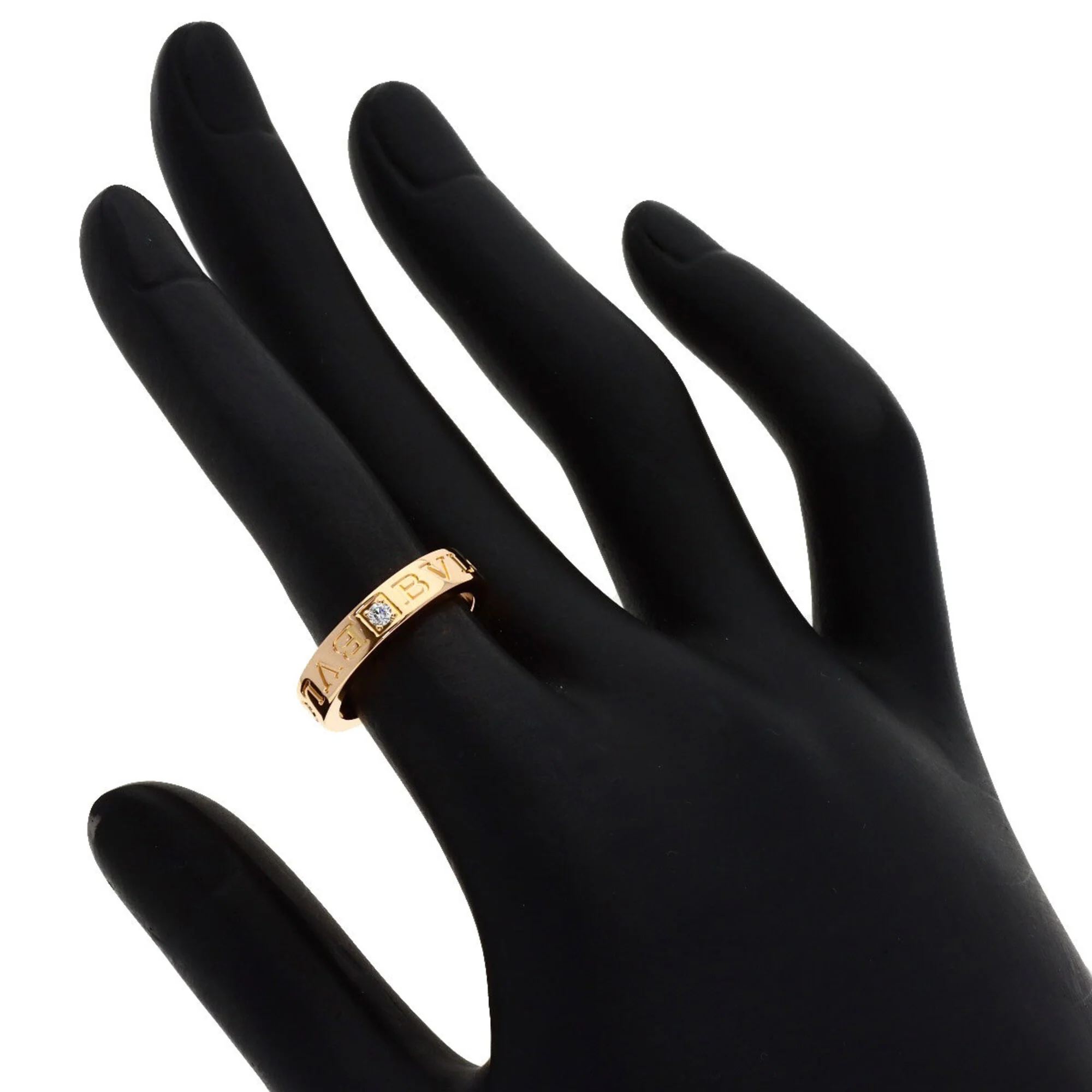 Essential Ring 18K Rose Gold and Diamond - Image 6