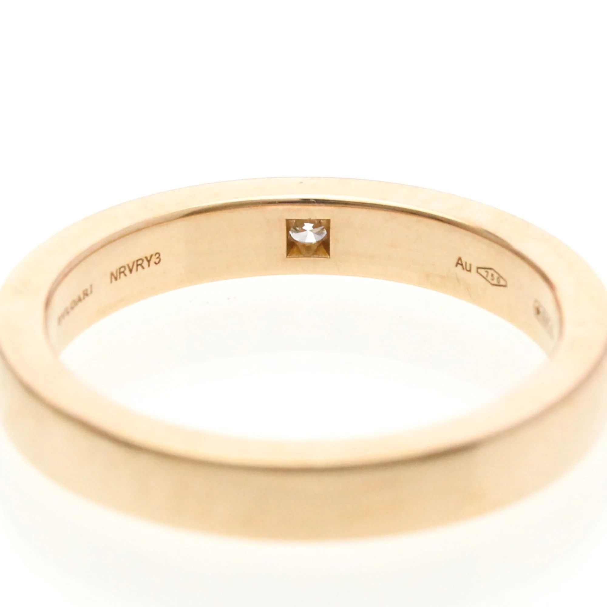 Marie Milling Ring 18K Rose Gold With Diamond - Image 7