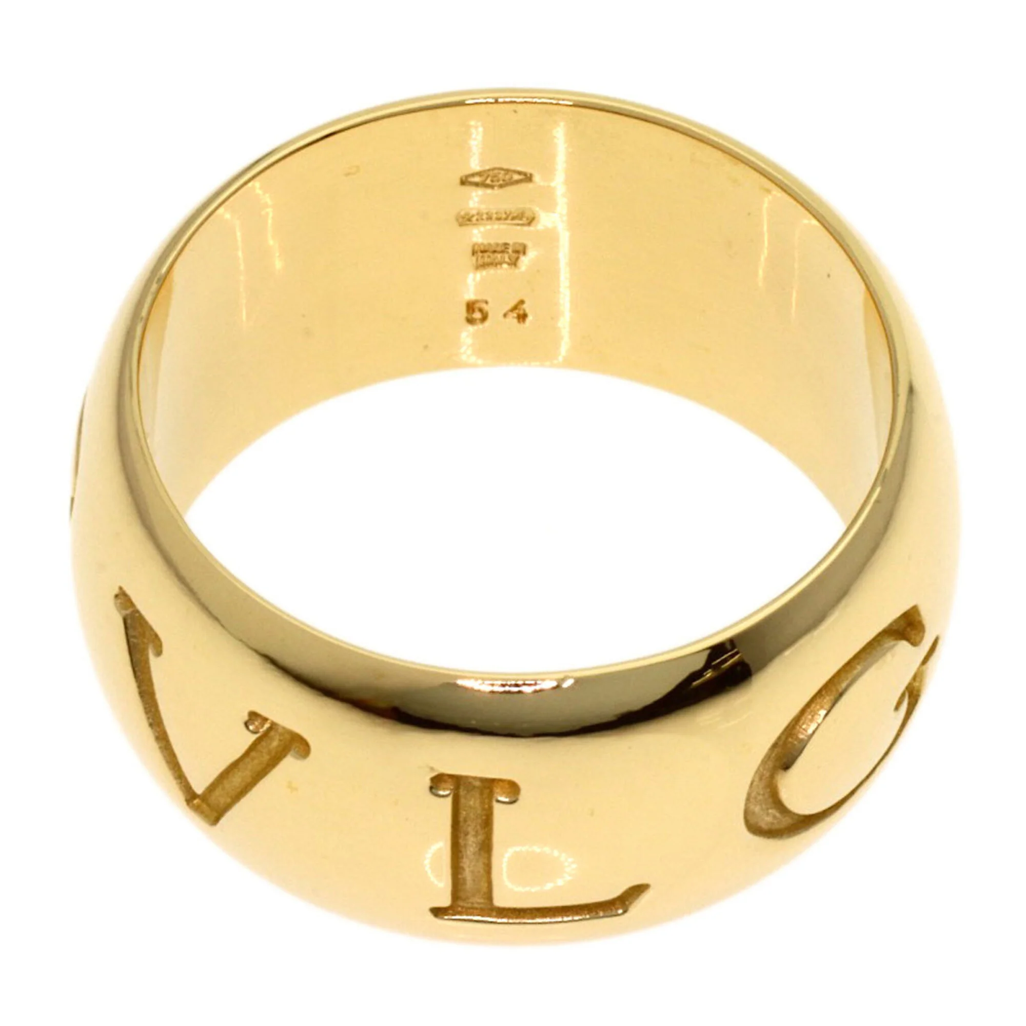 Monologo Ring 18K Yellow Gold - Image 4