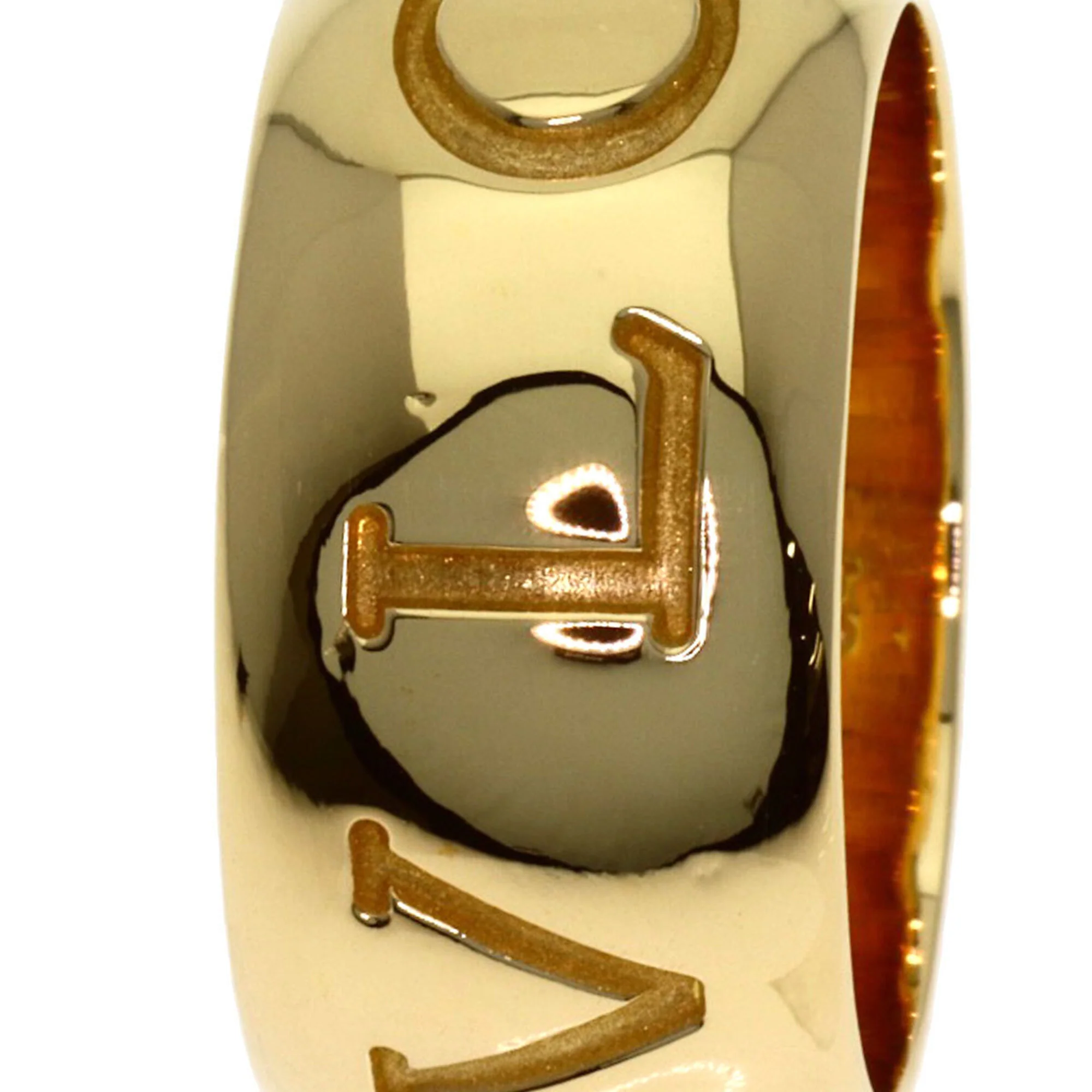 Monologo Ring 18K Yellow Gold - Image 6