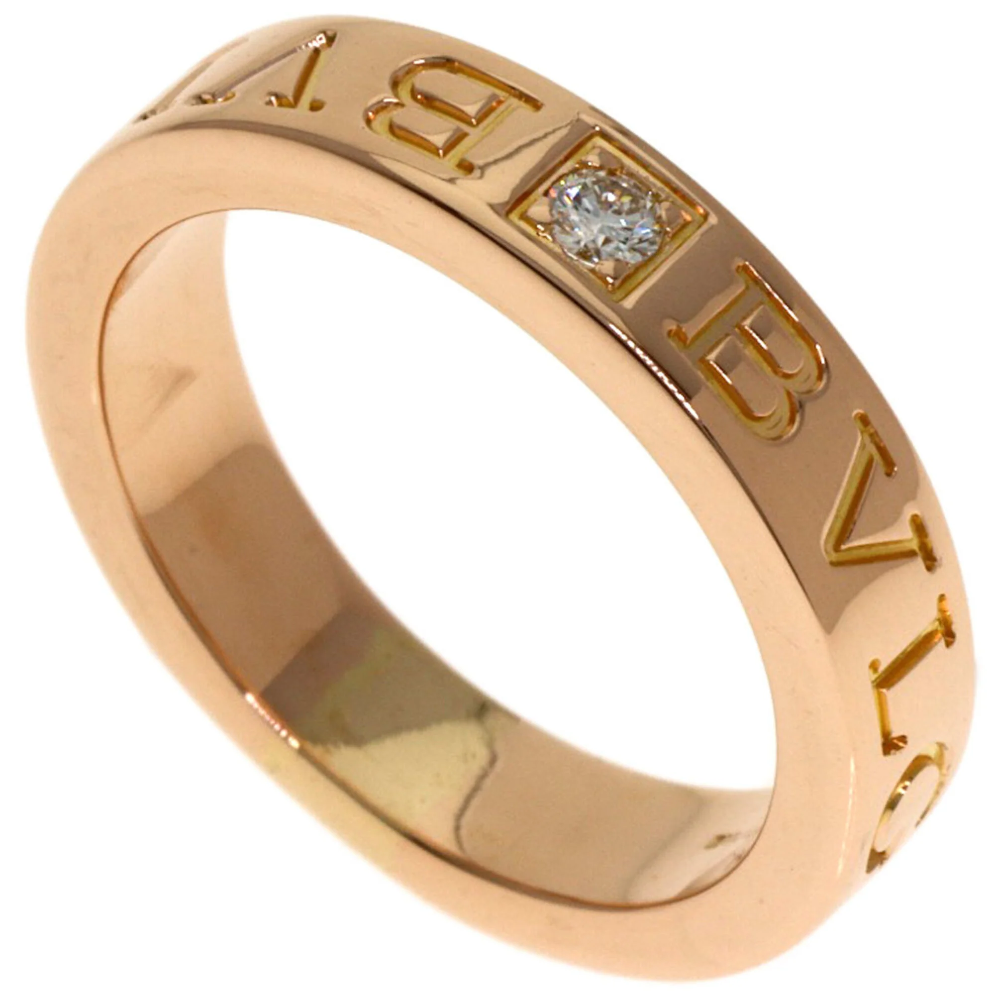 One Band Ring 18K Rose Gold with Diamond