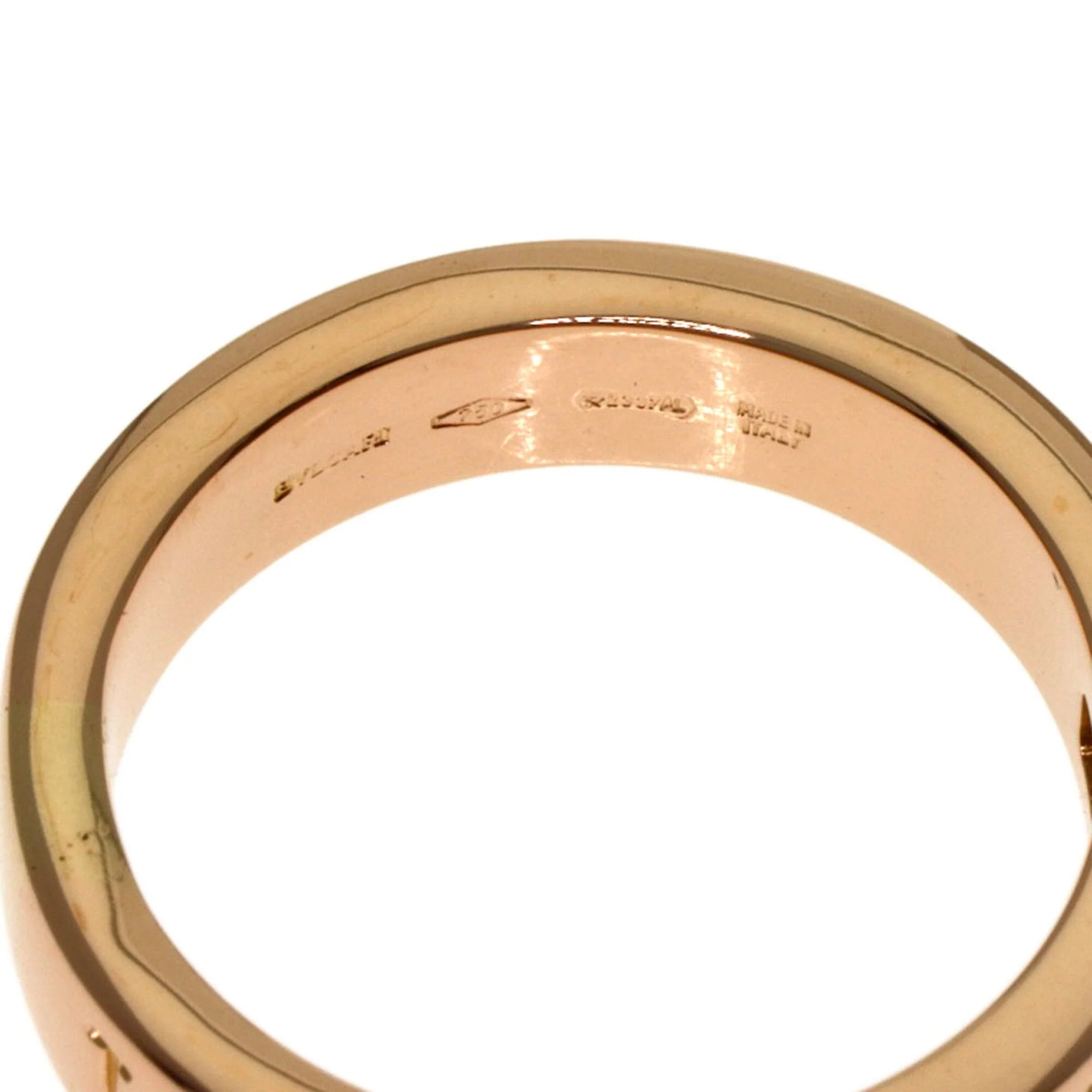 One Band Ring 18K Rose Gold with Diamond - Image 5