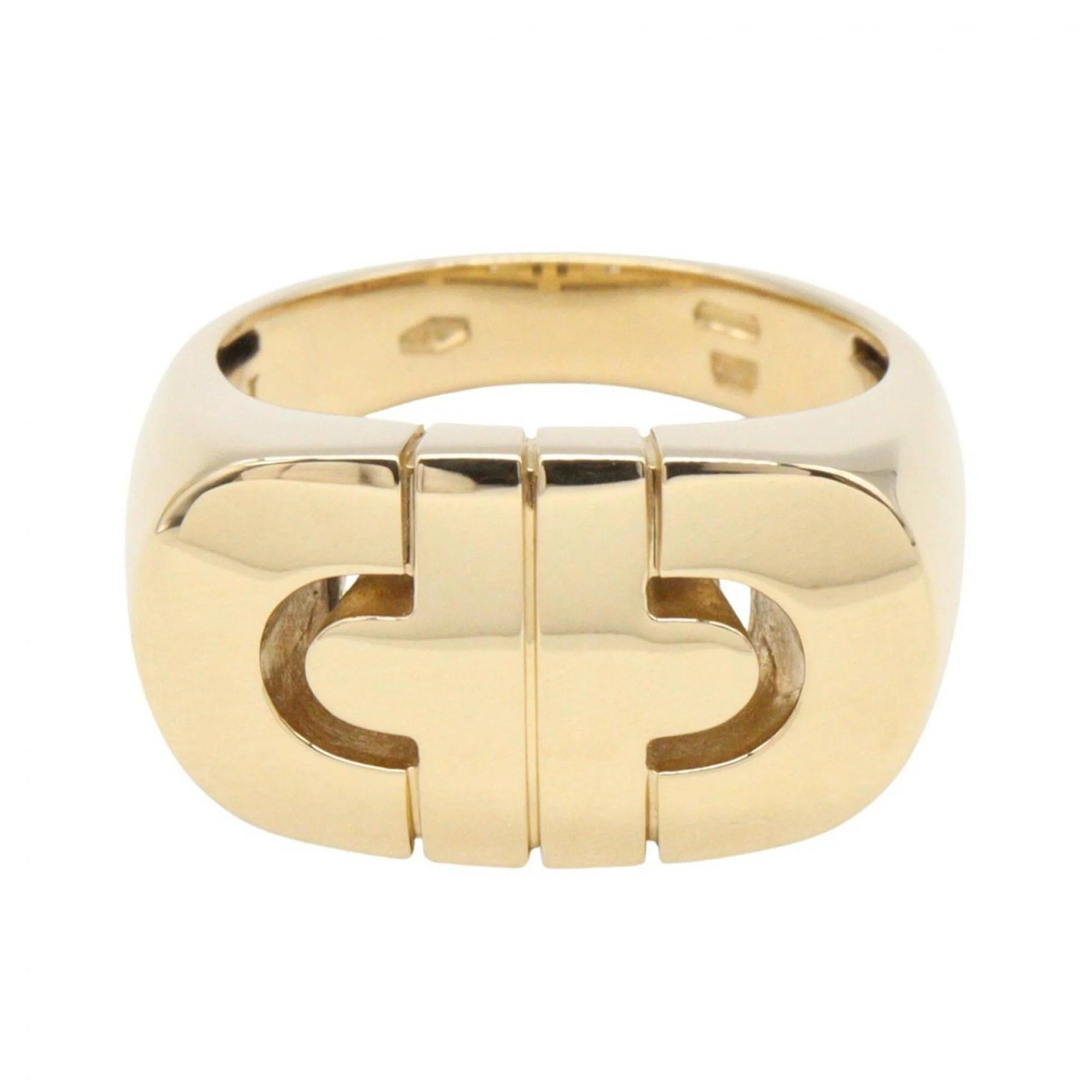 Parentesi Band Ring 18K Yellow Gold - Image 2