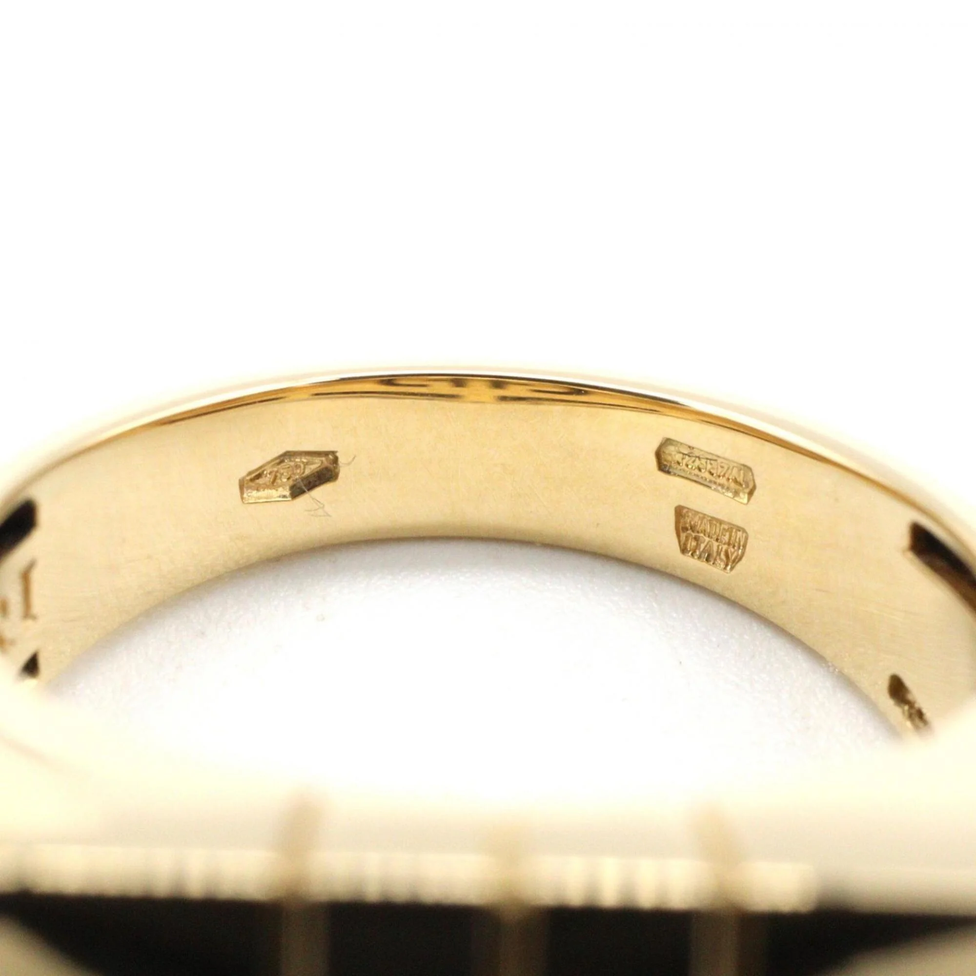 Parentesi Band Ring 18K Yellow Gold - Image 5